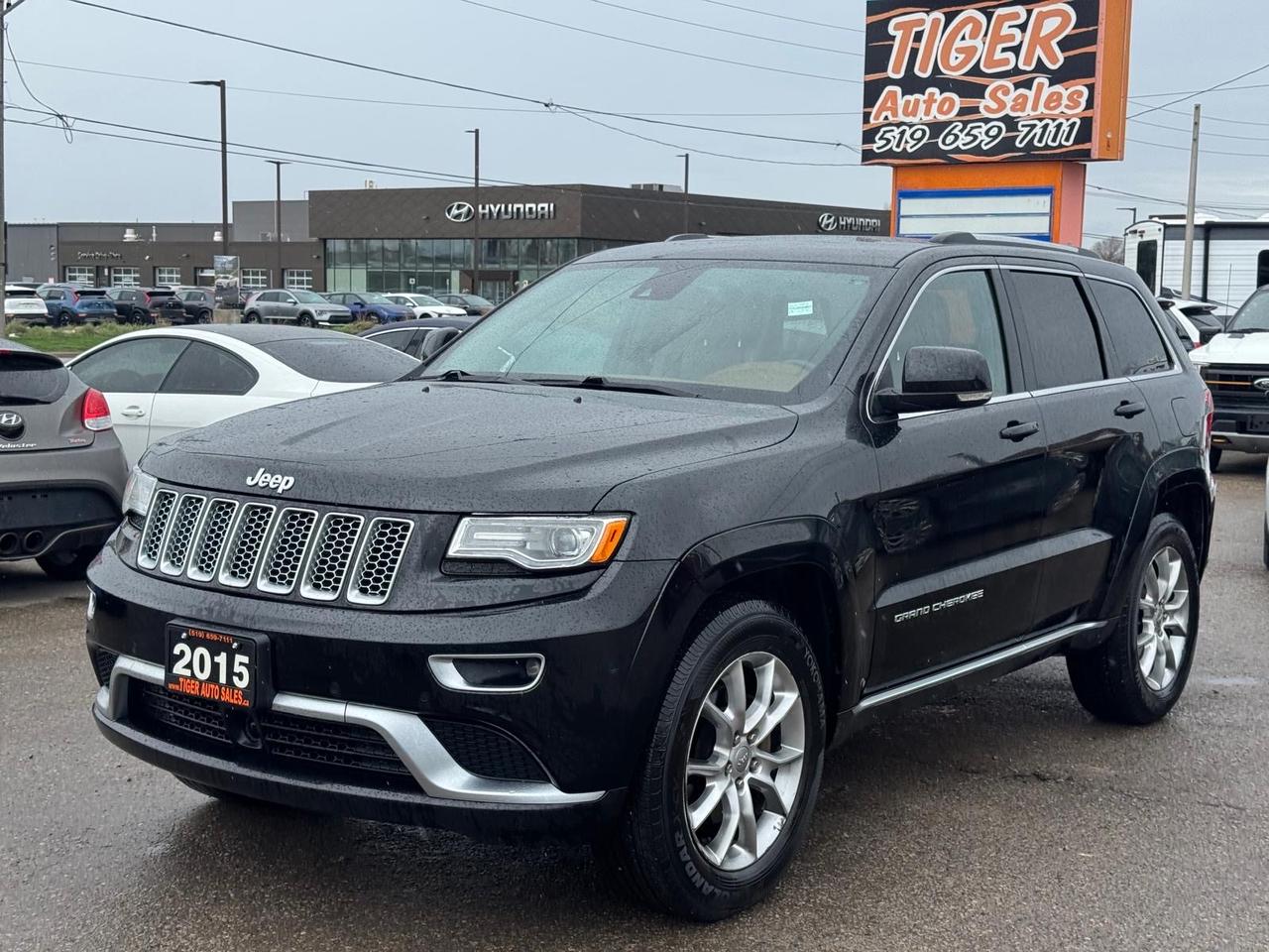 Used 2015 Jeep Grand Cherokee Summit for sale in London, ON