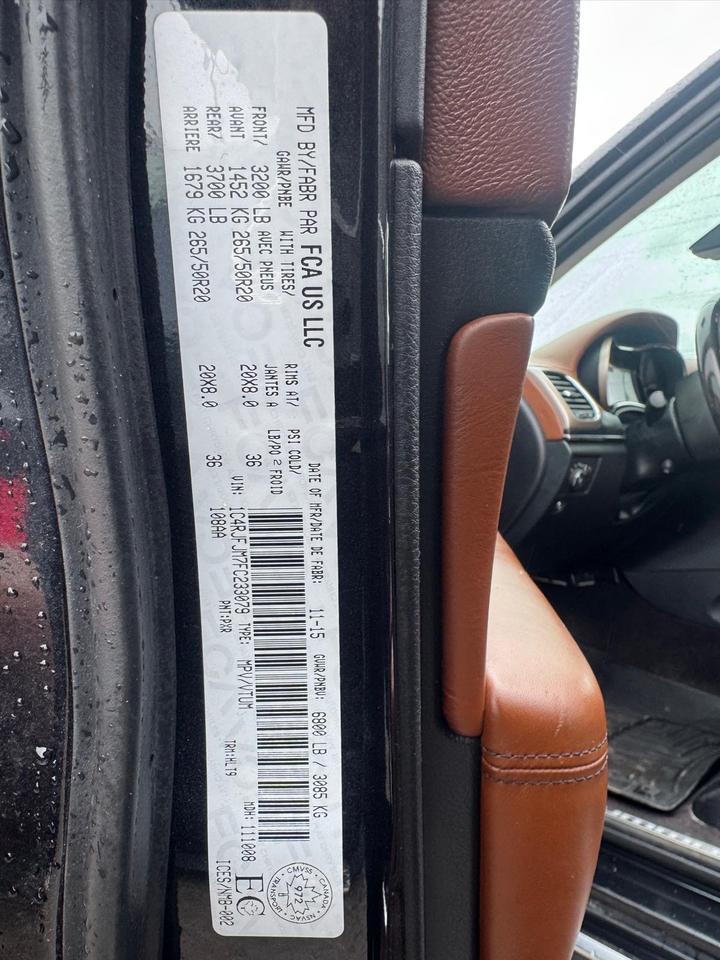 2015 Jeep Grand Cherokee Summit, NO ACCIDENTS, WELL SERVICED, DIESEL, CERT Photo