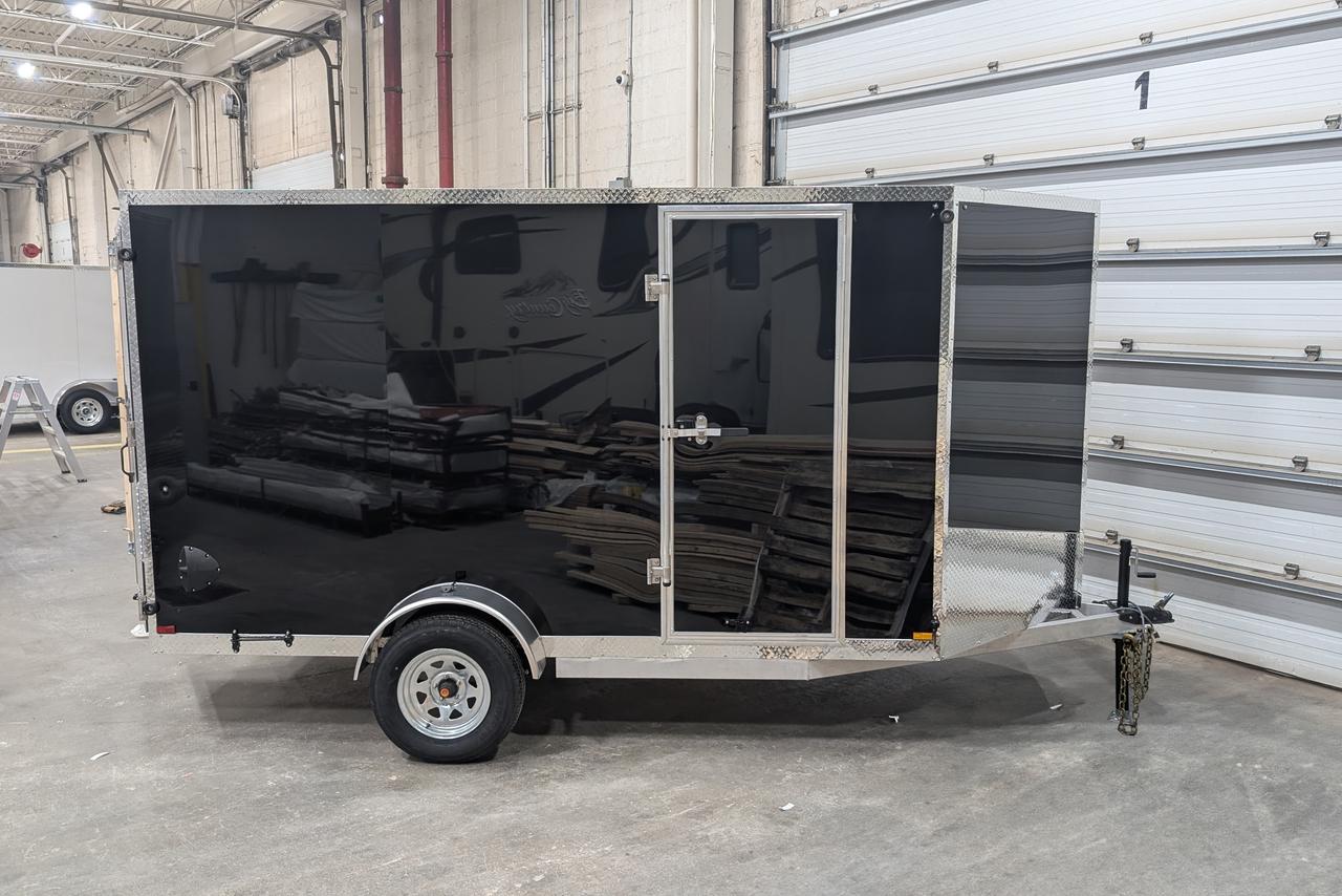 2026 Canadian Trailer Company 6x12 V-Nose Cargo Trailer Aluminum Single Axle Photo1