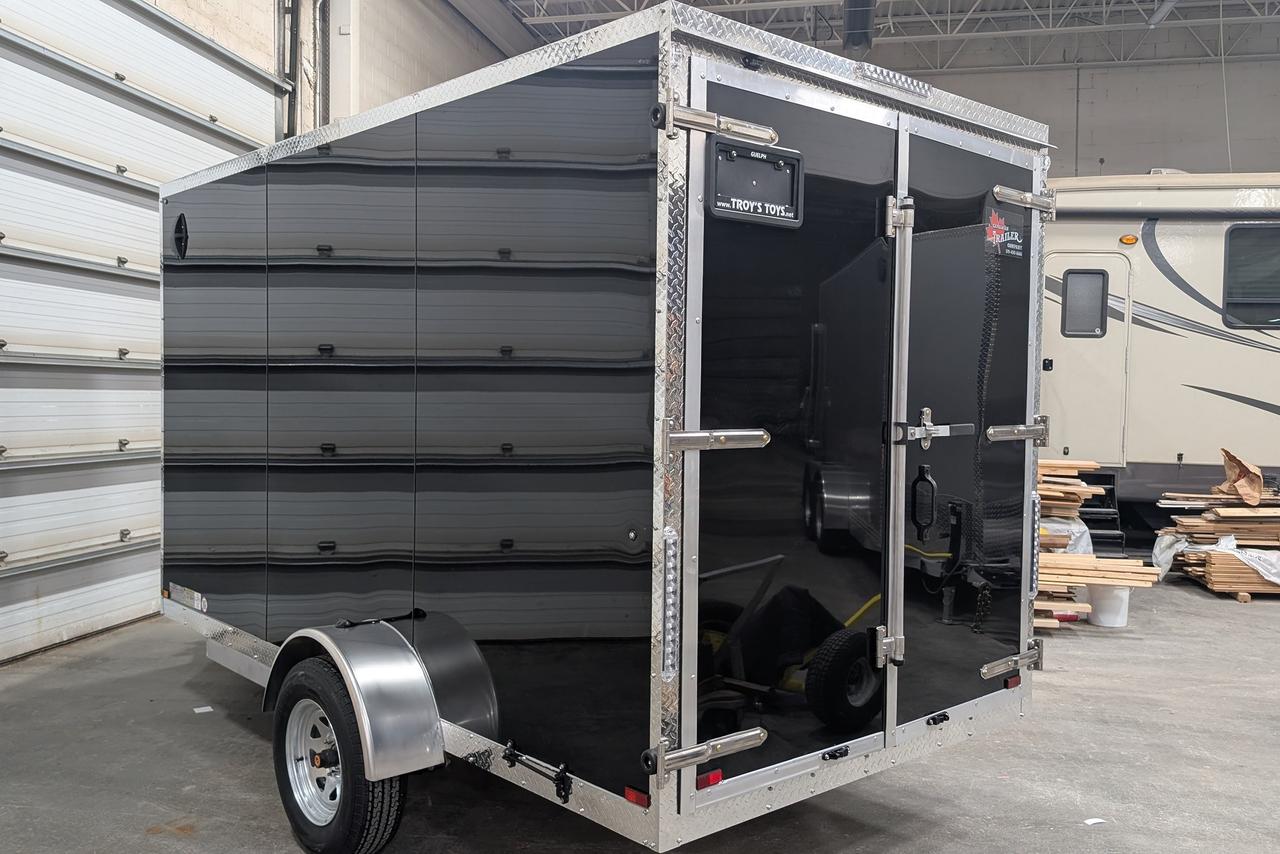 2026 Canadian Trailer Company 6x12 V-Nose Cargo Trailer Aluminum Single Axle Photo7