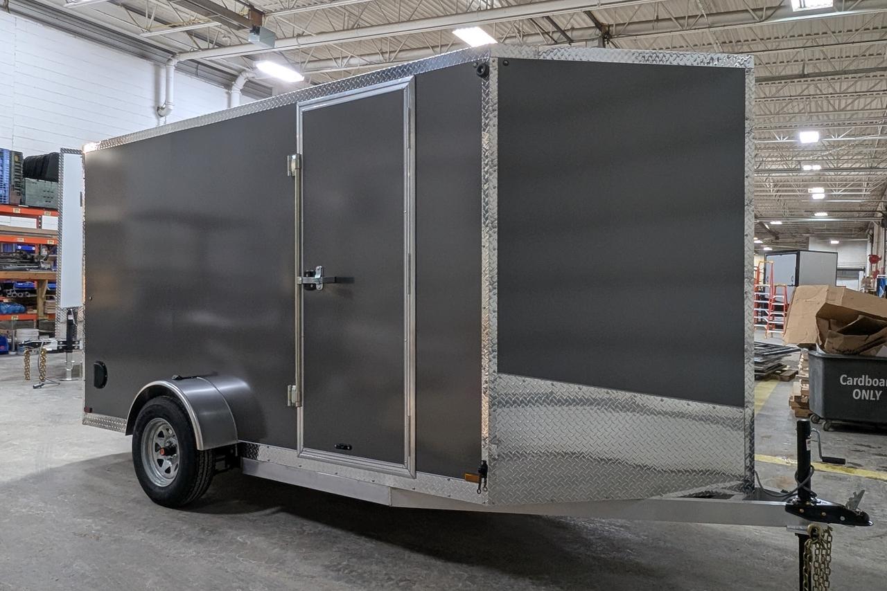 2026 Canadian Trailer Company 6x12 V-Nose Cargo Trailer Aluminum Single Axle Photo1