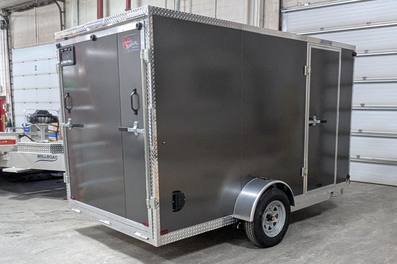 2026 Canadian Trailer Company 6x12 V-Nose Cargo Trailer Aluminum Single Axle Photo10