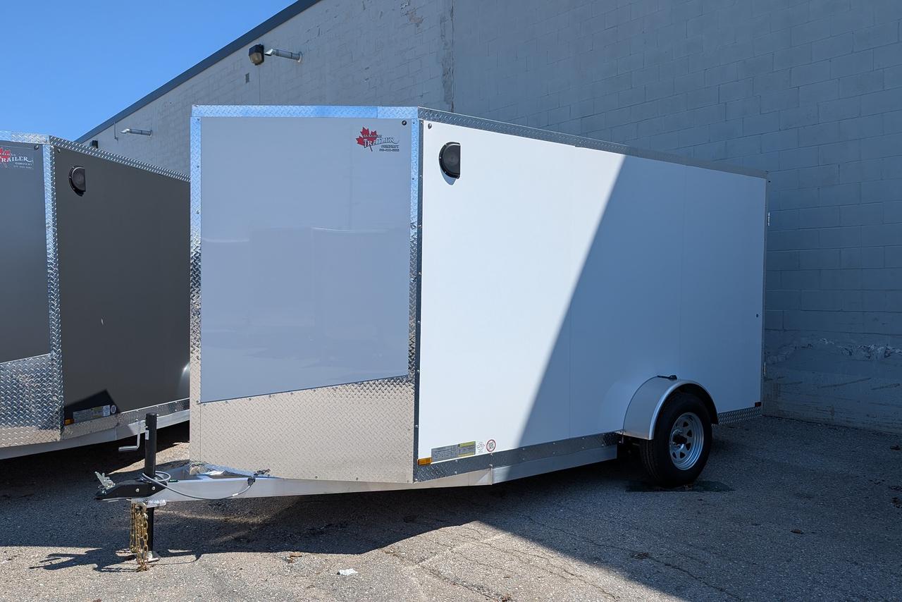 2026 Canadian Trailer Company 6x12  V-Nose Cargo Trailer Aluminum Single Axle Photo1