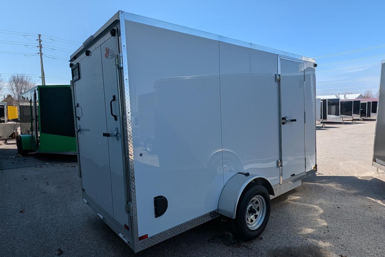 2026 Canadian Trailer Company 6x12  V-Nose Cargo Trailer Aluminum Single Axle Photo10