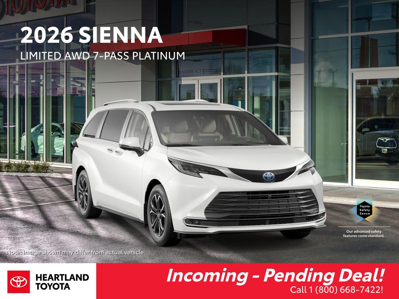 2026 Toyota Sienna LIMITED 7-Passenger AWD Photo