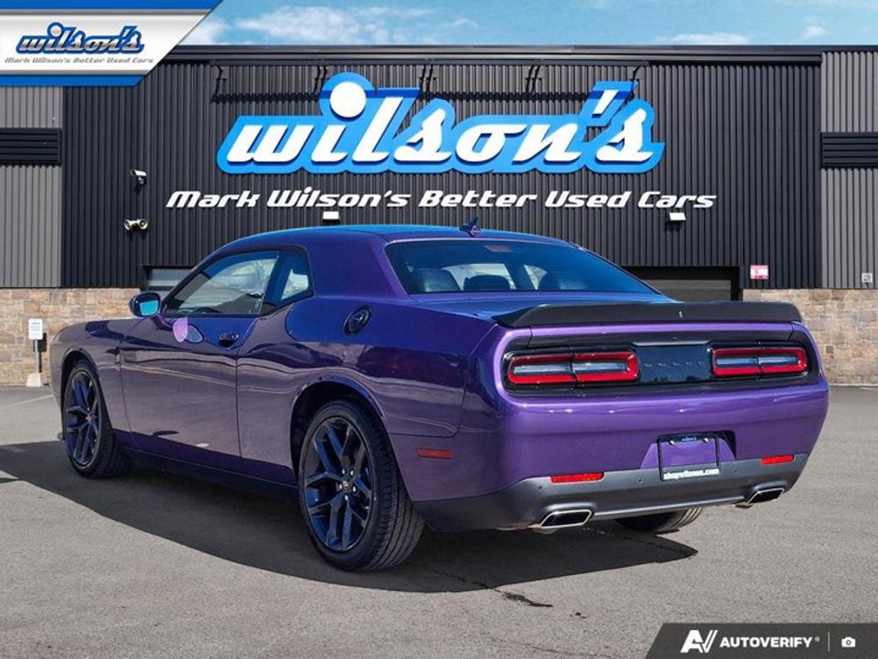 2023 Dodge Challenger GT Plus | Sunroof | Cooled + Heated Seats | Alpine Audio | Heated Wheel | Blacktop Pkg | and More ! Photo2