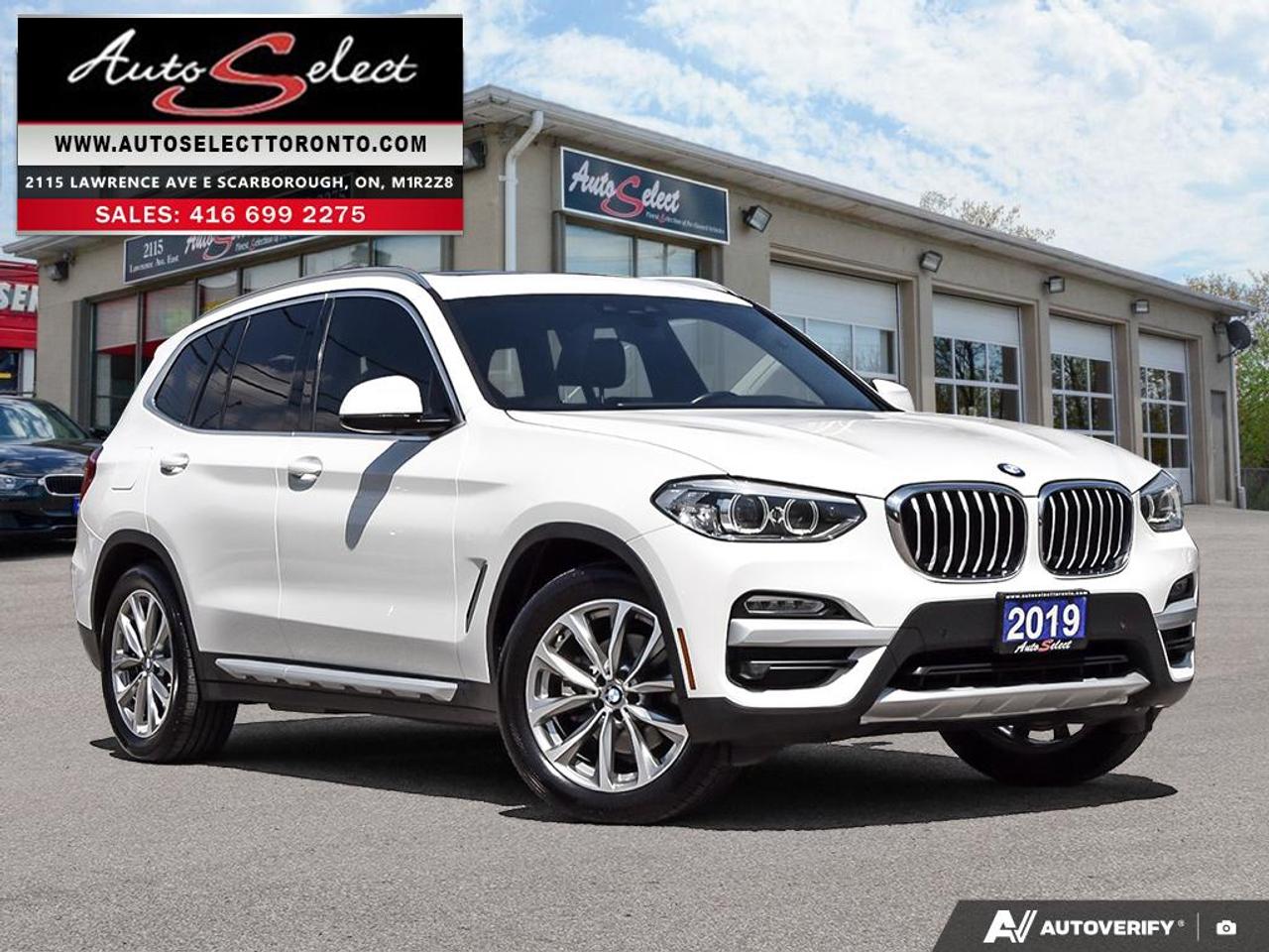 2019 BMW X3 xDrive30i AWD - Apple Carplay - Panoramic Sunroof - Clean CP Photo0