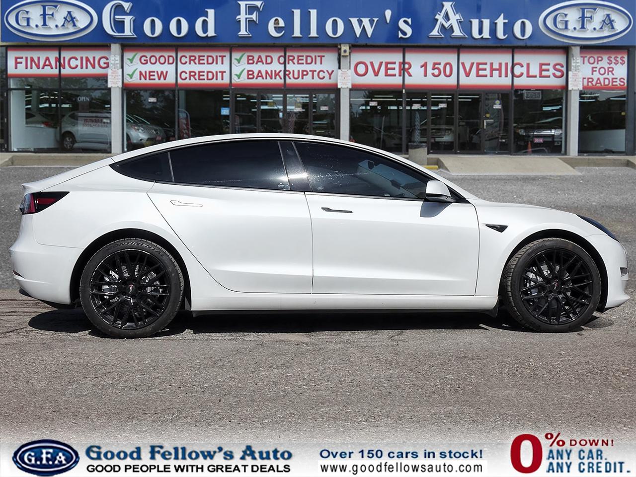 2022 Tesla Model 3 LONGE RANGE, AWD, SUNROOF, LEATHER SEATS, HEATED S Photo3