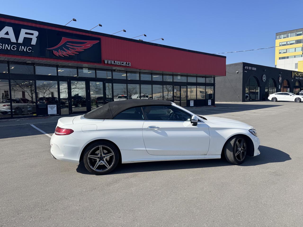 2018 Mercedes-Benz C-Class C300 AMG PKG CABRIOLET 4MATIC LEATHER B/SPOT CAMER Photo