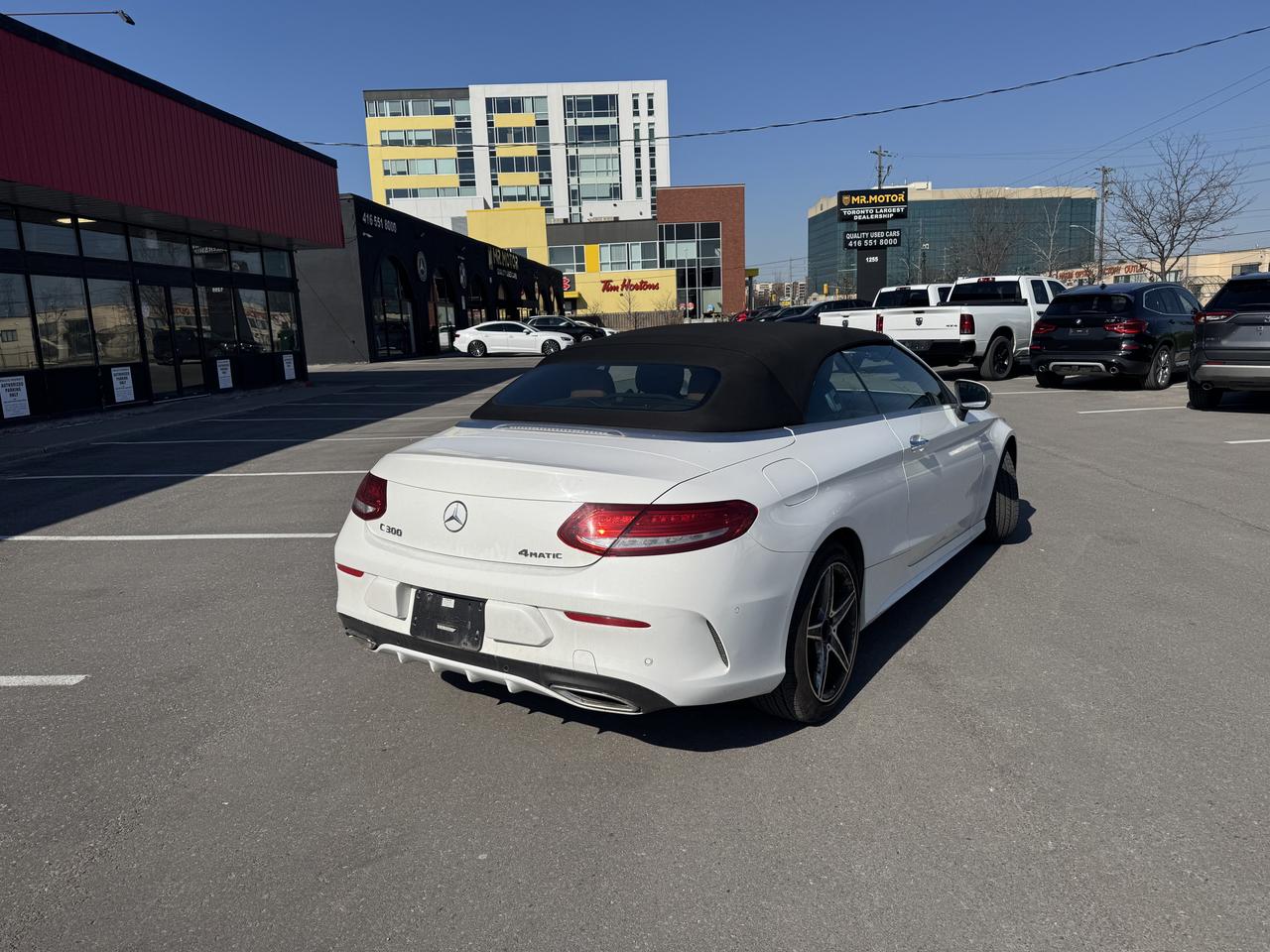 2018 Mercedes-Benz C-Class C300 AMG PKG CABRIOLET 4MATIC LEATHER B/SPOT CAMER Photo
