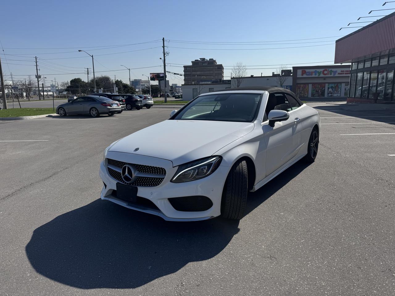 2018 Mercedes-Benz C-Class C300 AMG PKG CABRIOLET 4MATIC LEATHER B/SPOT CAMER Photo2