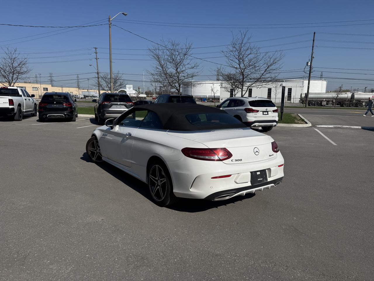 2018 Mercedes-Benz C-Class C300 AMG PKG CABRIOLET 4MATIC LEATHER B/SPOT CAMER Photo4
