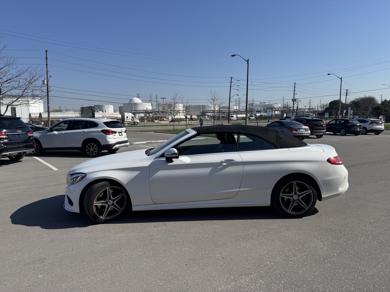 2018 Mercedes-Benz C-Class C300 AMG PKG CABRIOLET 4MATIC LEATHER B/SPOT CAMER Photo3