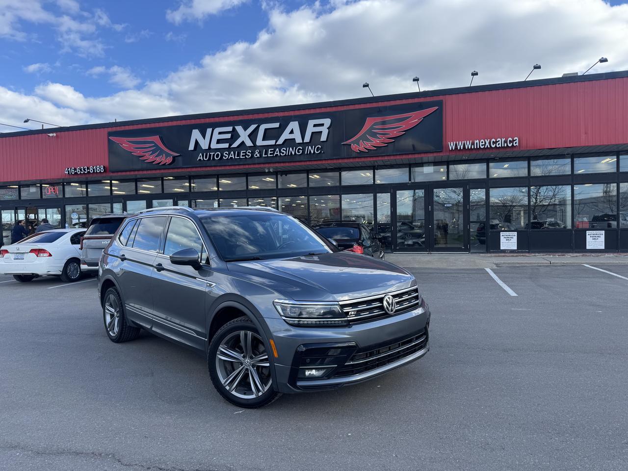 2018 Volkswagen Tiguan HIGHLINE R-LINE AWD LEATHER PAN/ROOF NAV CAMERA