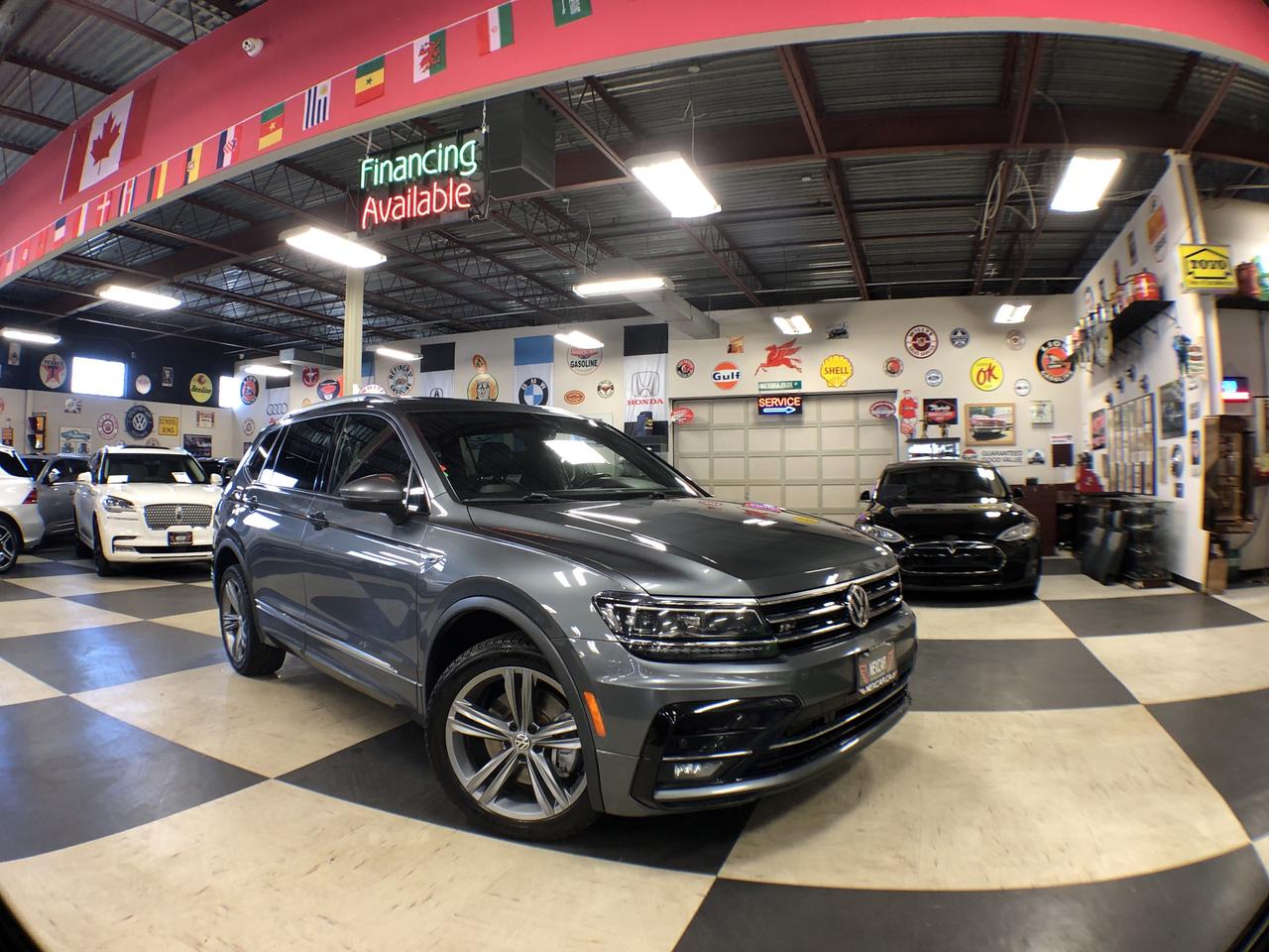 2018 Volkswagen Tiguan HIGHLINE R-LINE AWD LEATHER PAN/ROOF NAV CAMERA
