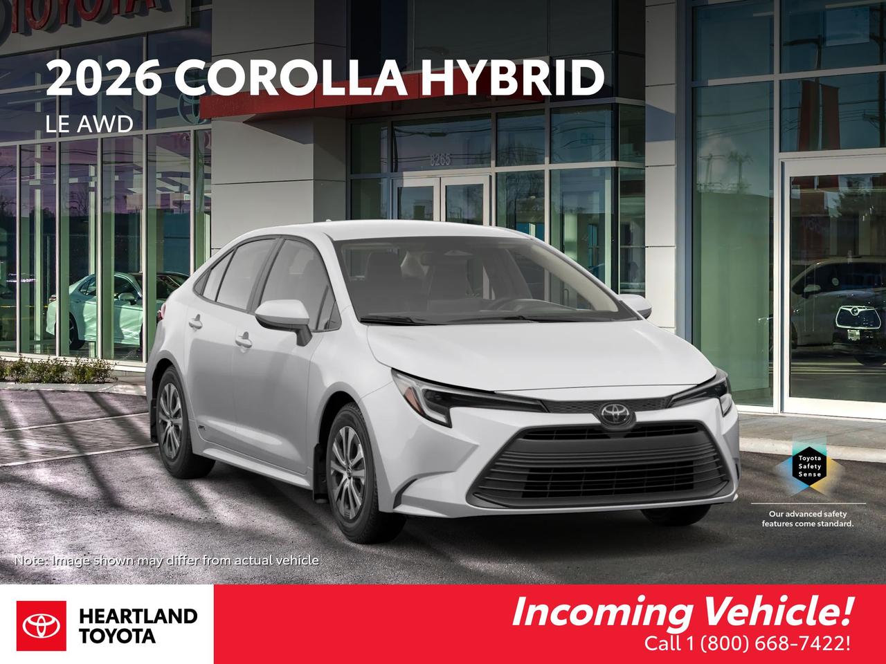 2026 Toyota Corolla Hybrid LE CVT AWD Photo