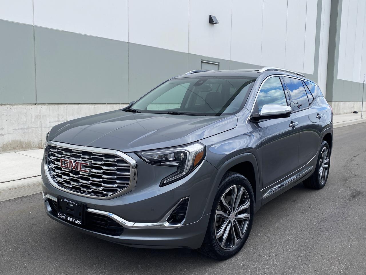 <p>2018 GMC TERRAIN DENALI AWD - ONE OWNER! EXCELLENT CONDITION! LOADED! CARFAX VERIFIED! LOCAL ONTARIO VEHICLE! TWO KEYS WITH BOOKS! WARRANTY - FINANCING AND LEASING AVAILABLE - $22,900 - HST AND LICENSING EXTRA - AN ADDITIONAL COST OF $899 WILL BE APPLIED TO ALL CERTIFIED VEHICLES - TO SCHEDULE AN APPOINTMENT TO VIEW THIS VEHICLE, OR FOR MORE INFO PLEASE CONTACT - 416-252-1919 - vic@dellfinecars.com - https://dellfinecars.com/</p>