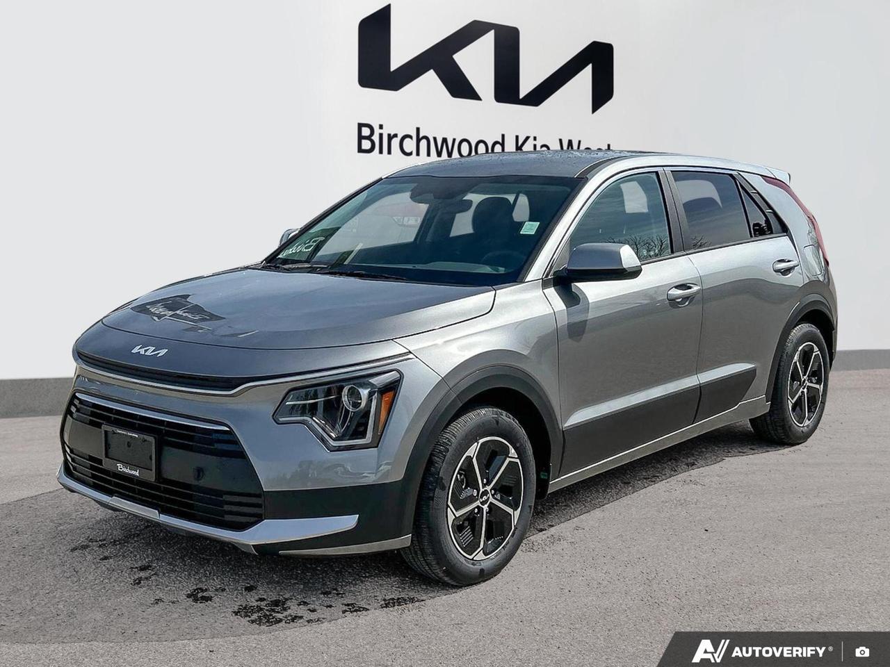 Experience is Everything at Birchwood Kia West!  It is our mission to provide the most transparent and time efficient sales process out of any Manitoba Kia Dealer!  Come visit us and see for yourself why we have a 4.4 star google rating!
The 2026 Kia Niro Hybrid LX in Steel Grey is a practical, fuel-efficient SUV that delivers impressive fuel economy  just 4.4L/100km on the highway and 4.5L/100km in the city  making it one of the smartest choices for Manitoba drivers looking to reduce fuel costs without sacrificing comfort or safety. With only 26 km on the odometer, this is about as fresh as it gets.

Key Features
- Gas/Electric Hybrid powertrain with 1.6L 4-cylinder engine and 1.32 kWh lithium polymer traction battery
- Outstanding fuel economy: 4.5L/100km city / 4.4L/100km highway
- Dual Zone Front Automatic Air Conditioning for personalized comfort
- Heated Front Bucket Seats with front seat height adjustments
- 16 Alloy Wheels with 205/60R16 tires
- Automatic High-Beam Projector Halogen Headlamps with Daytime Running Lights
- Blind-Spot Collision-Avoidance Assist (BCA) and Rear Cross-Traffic Collision Avoidance Assist (RCAA)
- Driver Monitoring Alert and Collision Mitigation-Front for added peace of mind

Ready to make the switch to a smarter, more efficient drive? Reserve this Niro online, start your purchase at birchwoodkiawest.ca, or book a test drive today. Have questions? Our team is here to help  reach out and well walk you through everything.

Experience is Everything at Birchwood Kia West! It is our mission to provide the most transparent and time efficient sales process out of any Manitoba Kia Dealer! Come visit us and see for yourself why we have a 4.4 star Google rating!

Shop anytime at www.birchwoodkiawest.ca
ADDITIONAL ACCESSORIES INCLUDED: 

*Kia Genuine All-Weather Floor Mats
*Premium DEFA Block Heater
*Kia Genuine Wheel Locks
*Kia Genuine Touch-Up Paint

You might qualify for additional savings on your purchase! Ask us about our:

$500 Grad Program
$750 Mobility Assistance Program
$500 Military Benefit
1% Loyalty Rate Reduction 

FIND MORE INFORMATION AND VIEW MORE OPTIONS

*Visit us! Birchwood Kia West in the Birchwood Auto Park. Portage Ave & The Perimeter!
*Visit www.birchwoodkiawest.ca
*Contact our sales department at (204) 888-4542

*Whenever possible, the vehicle photos shown are of the ACTUAL vehicle. This provides the best online shopping experience for our valued customers.
*Price includes all options, fees, and levies. No additional charges are applied.
*Additional fees may apply to select finance and lease options. 
*Dealer Permit #4302
Dealer permit #4302
