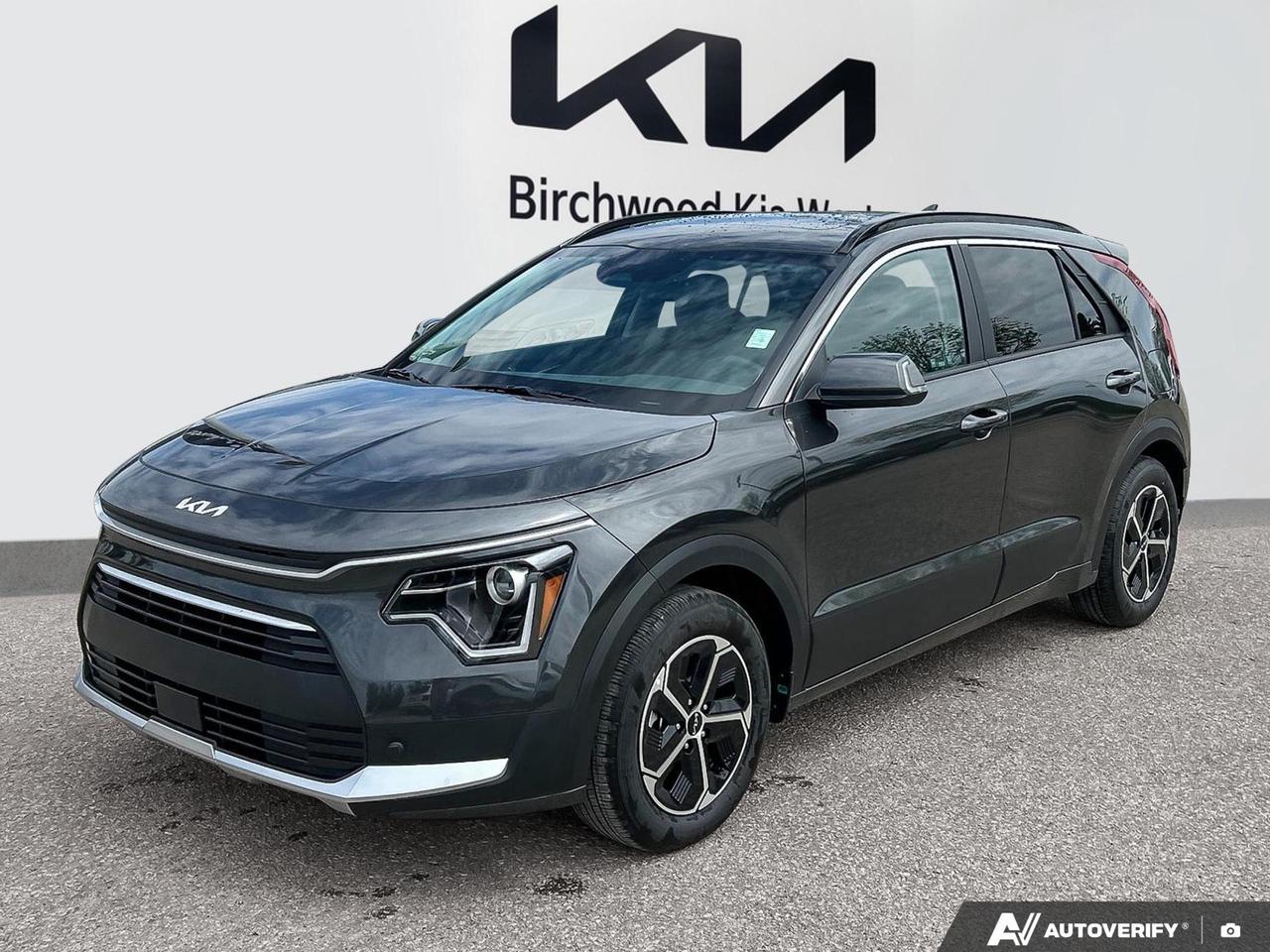 Experience is Everything at Birchwood Kia West!  It is our mission to provide the most transparent and time efficient sales process out of any Manitoba Kia Dealer!  Come visit us and see for yourself why we have a 4.4 star google rating!
The 2026 Kia Niro Hybrid in striking Interstellar Grey is a smart, efficient SUV built for drivers who want real-world fuel savings without sacrificing comfort or technology. With a combined fuel economy averaging around 4.44.5 L/100 km and a suite of advanced driver assistance features, this Niro is ready to make every commute and weekend trip more enjoyable and less expensive.

Key Features:
- Gas/Electric Hybrid powertrain with 1.6L 4-cylinder engine delivering exceptional fuel economy (4.4 L/100 km highway / 4.5 L/100 km city)
- Smart Cruise Control with Stop & Go (SCC w/S&G) for relaxed, confident highway driving
- Highway Driving Assist (HDA)  a standout feature for long-distance comfort and safety
- Voice Activated Dual Zone Front Automatic Air Conditioning for personalized cabin comfort
- Heated Leatherette Steering Wheel and premium Charcoal interior trim
- Blind-Spot Collision-Avoidance Assist, Rear Cross-Traffic Collision Avoidance, and Driver Monitoring Alert for a comprehensive safety package
- 16 Alloy Wheels, Deep Tinted Glass, and Lip Spoiler for a refined, purposeful exterior look
- Only 26 km on the odometer  this is as new as it gets

Ready to make this Niro yours? You can reserve it online, start your purchase at birchwoodkiawest.ca, or contact our team to book a test drive. Were committed to making your buying experience straightforward and transparent  come see why Birchwood Kia West holds a 4.4-star Google rating among Manitoba Kia dealers.
ADDITIONAL ACCESSORIES INCLUDED: 

*Kia Genuine All-Weather Floor Mats
*Premium DEFA Block Heater
*Kia Genuine Wheel Locks
*Kia Genuine Touch-Up Paint

You might qualify for additional savings on your purchase! Ask us about our:

$500 Grad Program
$750 Mobility Assistance Program
$500 Military Benefit
1% Loyalty Rate Reduction 

FIND MORE INFORMATION AND VIEW MORE OPTIONS

*Visit us! Birchwood Kia West in the Birchwood Auto Park. Portage Ave & The Perimeter!
*Visit www.birchwoodkiawest.ca
*Contact our sales department at (204) 888-4542

*Whenever possible, the vehicle photos shown are of the ACTUAL vehicle. This provides the best online shopping experience for our valued customers.
*Price includes all options, fees, and levies. No additional charges are applied.
*Additional fees may apply to select finance and lease options. 
*Dealer Permit #4302
Dealer permit #4302