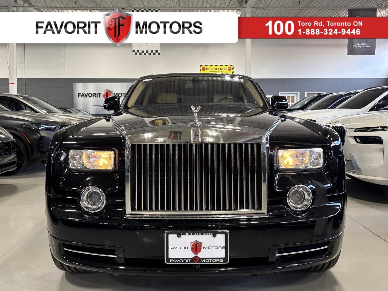 **MONTH-END SPECIAL!** - - > | NO LUXURY TAX | < - - FEATURING : V12 POWERED, REAR WHEEL DRIVE, SPIRIT OF ECSTASY, REAR WOOD TRAYS WITH SCREENS, POWER REAR CLOSING DOORS, HIGHLY EQUIPPED, EXTREMELY CLEAN! FINISHED IN BLACK ON MATCHING CREAM INTERIOR, RR STITCHED LEATHER SEATS, GORGEOUS WOOD TRIMS, HEATED SEATS, NAVIGATION SYSTEM, BACKUP CAMERA, PARKING SENSORS, AM, FM, SATELLITE, CD, BLUETOOTH, CHROME ALLOYS, STEERING WHEEL CONTROLS, PREMIUM SOUND SYSTEM, POWER OPTIONS, POWER SEATS, AND MUCH MORE!!!


**As per OMVIC regulations, this vehicle is not drivable, not certified and not e-tested. Certification is available for $899.** All our vehicles are in excellent condition and have been fully inspected by an in-house licensed mechanic.


The advertised price is a finance only price, if you wish to purchase the vehicle for cash additional $2,000 surcharge will apply. Applicable prices and special offers are subject to change with or without notice and shall be at the full discretion of Favorit Motors.