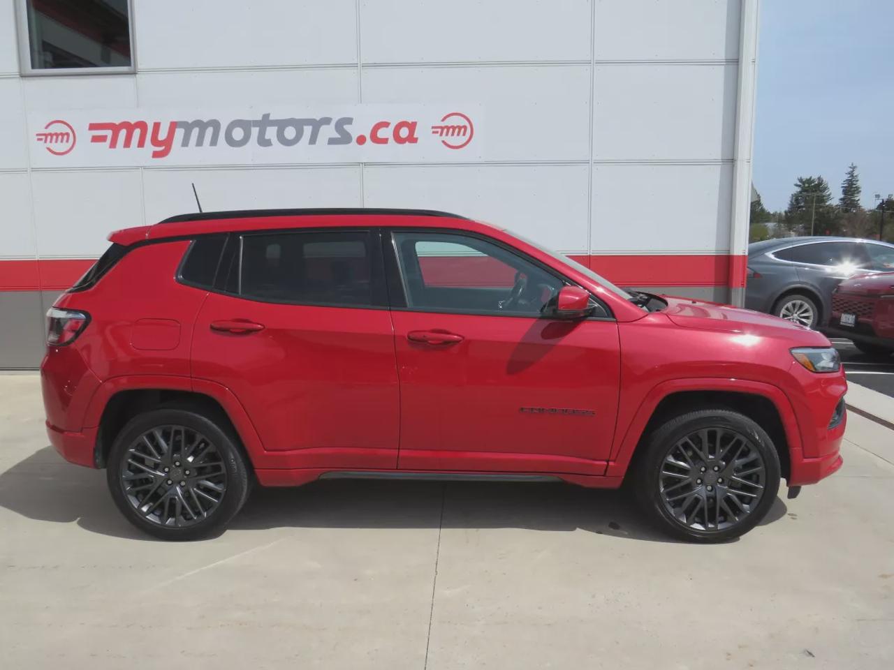 2022 Jeep Compass (RED) Edition | Clean Carfax Report | 4WD | Leather | Sunroof | Remote Start | Heated Seats and Steering Wheel | Photo