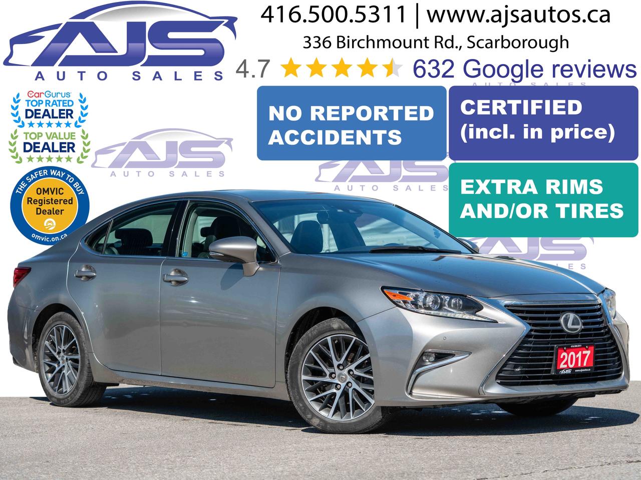 175K, 3.5 V6, CERTIFIED (incl. in price), Extra Set of Snows on Rims, BSM (blindspot monitoring), LDW (lane departure warning), CarFax available, Heated & Ventilated seats, FULLY-LEATHER, Sunroof, Heated Wheel, Dual-Zone Auto-Climate, Telescopic Steering Column, BT, AT, Auto-Lights, Auto-Wipers, Power Front Seats, 2-keys, Well-serviced, Hill-Decent Control, Push-Button Start, Keyless entry, Navigation, Original manuals, TPMS system, Parking Sensors, Premium sound system and much much more   ..<br><br>Lots of SEDANs (in different colors     BLACK, GREY, BLUE, WHITE) in our INVENTORY TO CHOOSE FROM!  Please call and ask us for further details or the full list of cars. CALL US, we may have others IN STOCK that are NOT ADVERTISED.<br><br>Buy with confidence from an OMVIC & UCDA registered dealer. Since 2018 AJS Auto Sales has been serving the local communities of the Greater Toronto Area and national customers across Canada! <br>To understand how much we value your customer experience, please check out our excellent Google reviews at: <br><a href=https://www.google.com/maps/place/AJS>https://www.google.com/maps/place/AJS</a> Auto Sales/@43.6993233,-79.2654427,17z/data=!4m8!3m7!1s0x89d4cef37bcd2529:0x8492fd0d88ffef96!8m2!3d43.6993233!4d-79.2654427!9m1!1b1!16s/g/11hd5bcgg9?entry=ttu<br><br>All-in pricing (plus HST and licensing). All cars sold CERTIFIED for the posted price (unless otherwise noted). All of our CERTIFIED vehicles come with: a thorough certification inspection, a free CarFax and a 90-day free Sirrus/XM subscription/trial (if vehicle is equipped).<br><br>Financing & third-party warranty available, all credit types are acceptable (bankruptcy, divorce, new Canadian, self-employed, student)     we can get a deal done for you! Apply through our secure online credit application process at: <a href=http://www.ajsautos.ca/financing/>http://www.ajsautos.ca/financing/</a><br><br>We specialize in all types and brands of vehicles! Whether you need a small sedan or hatchback, small to large SUVs, or even ex-police vehicles, we have something for you! And if there is nothing in our stock that appeals to you, let us know - we can find what you   re looking for! Check out our brokerage service at: <a href=https://www.ajsautos.ca/brokerage-services/>https://www.ajsautos.ca/brokerage-services/</a><br><br>We consider all trades, even if you have to tow it in! <br><br>A basic detail is included when the vehicle is sold. At your request, for a charge for $249 (plus HST), we perform a sanitized, luxurious detailing of the interior of your new purchase.<br><br>A family-run dealership that specializes in quality pre-owned vehicles! <br><br>AJS Auto Sales, 416 . 500 . 5311, www.ajsautos.ca.<br><br>Note: AJS Auto Sales reserves the right to refuse a cash payment.<br><br>Note: Stock photos may have been used for this ad     representing year, make, model, options and color. <br><br>Note: AJS does not warrant or guarantee the Ontario safety certificate they provide will pass inspection in other CDN provinces or US states. Purchasers are responsible for non-Ontario inspections/safety certifications and resulting work required.<br><br>Note: All AJS vehicle photos, are the intellectual property of AJS Auto Sales, its subsidiaries and its agents and cannot be used without the express prior written consent of AJS Auto Sales. <br><br>
