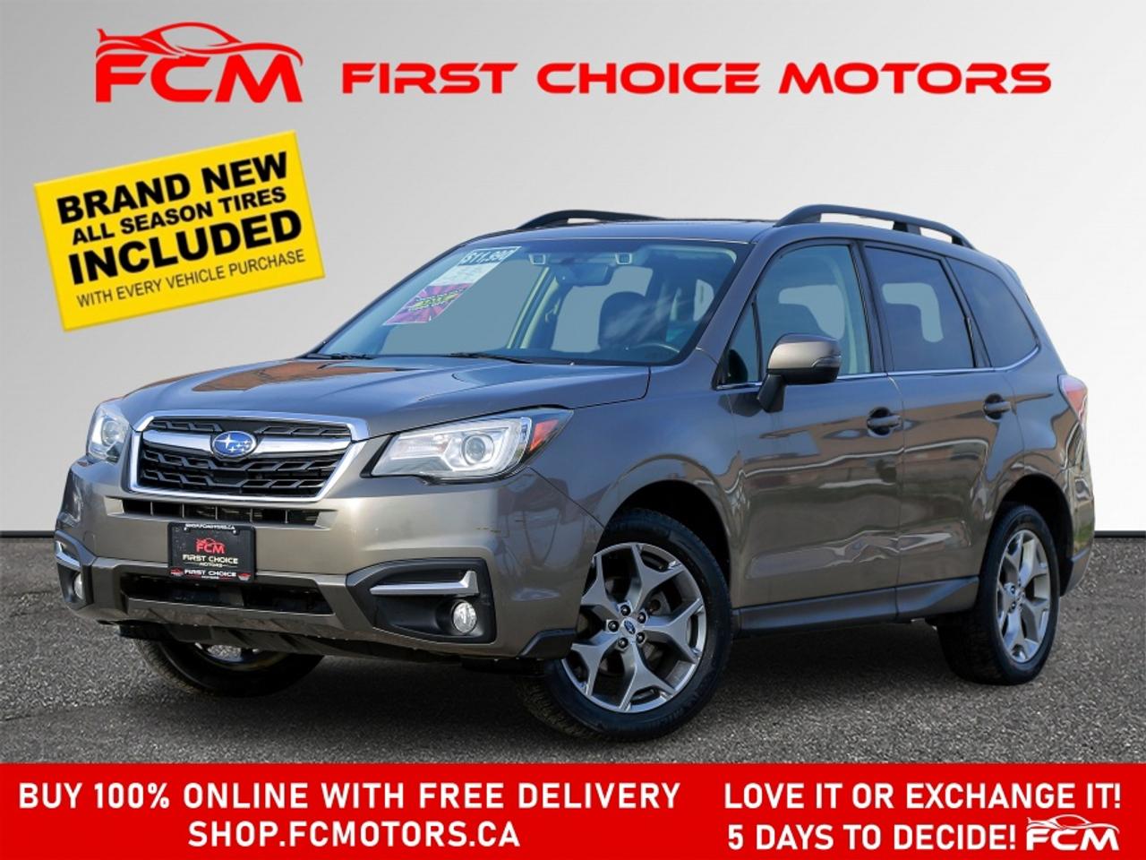 2018 Subaru Forester LIMITED ~AUTOMATIC, FULLY CERTIFIED WITH WARRANTY! Photo0