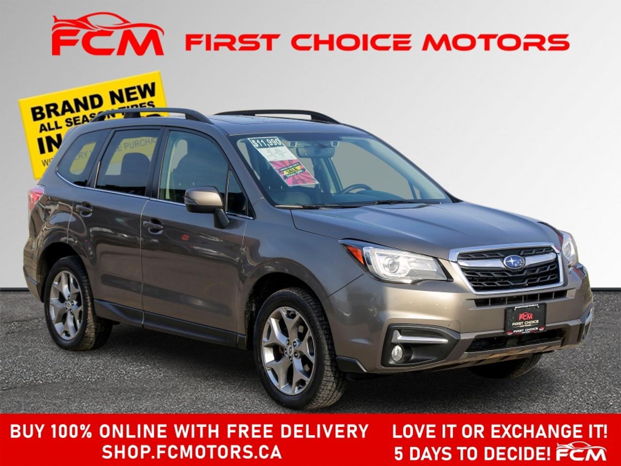 2018 Subaru Forester LIMITED ~AUTOMATIC, FULLY CERTIFIED WITH WARRANTY! Photo