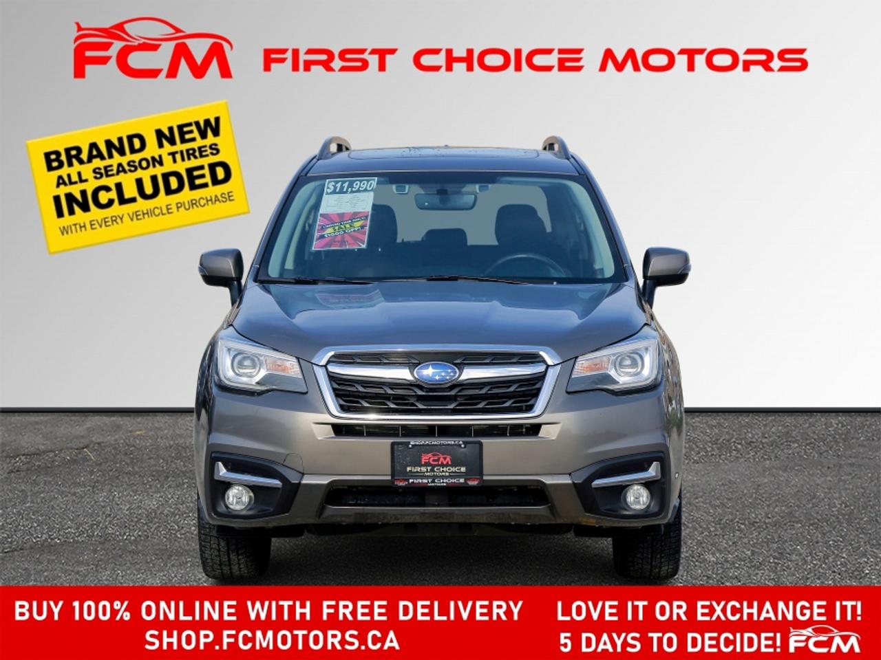2018 Subaru Forester LIMITED ~AUTOMATIC, FULLY CERTIFIED WITH WARRANTY! Photo