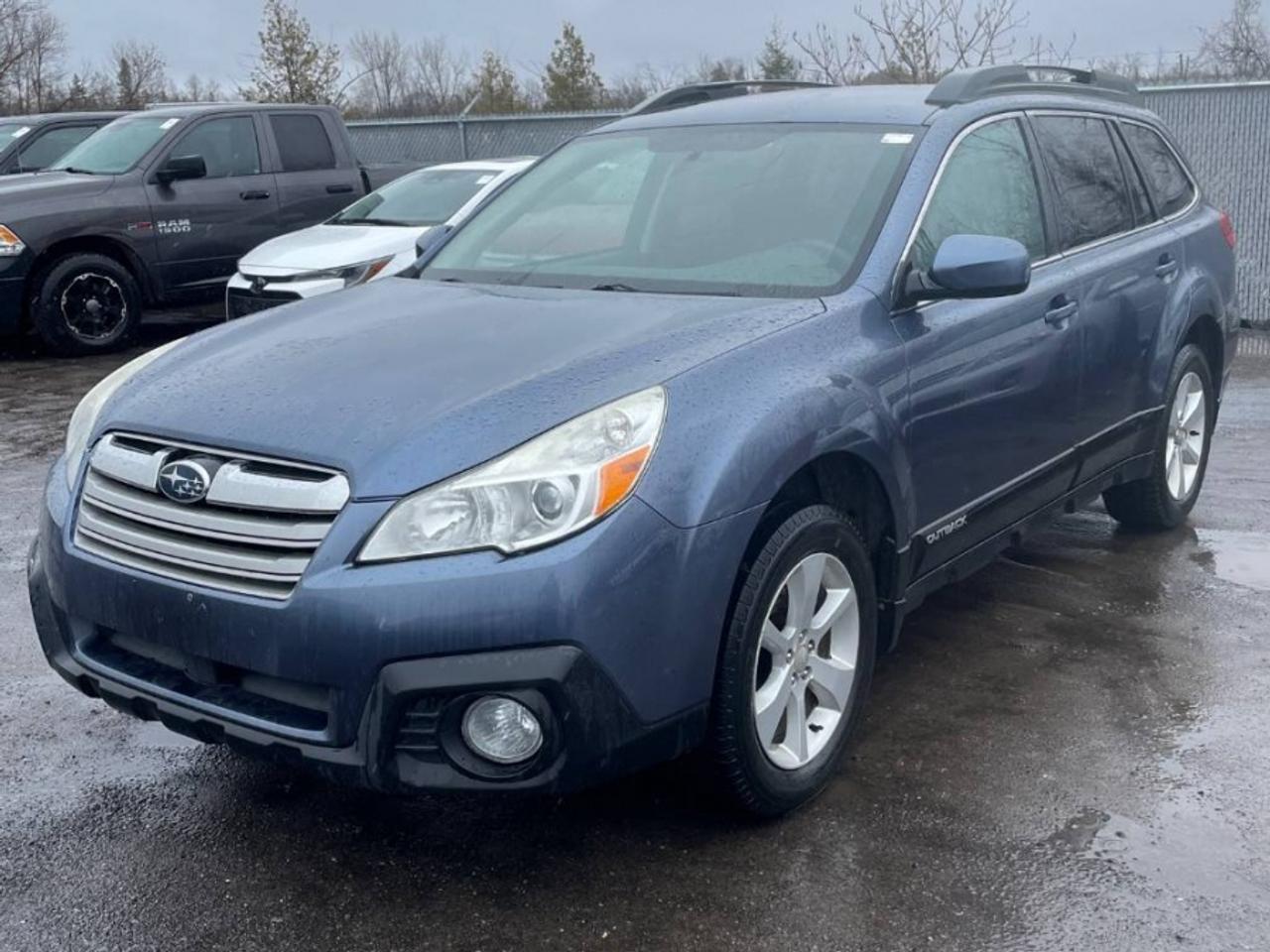 ** ** SPECIAL LIMITED TIME OFFER ** ** PURCHASE ANY VEHICLE THIS WEEK AND RECEIVE 4 BRAND-NEW ALL-SEASON TIRES AT NO ADDITIONAL COST!!! DON   T MISS THIS EXCLUSIVE CHANCE TO UPGRADE YOUR RIDE AND STAY PREPARED FOR ANY WEATHER!!! <br><br>EXCITING NEWS FROM FIRST CHOICE MOTORS! Our brand-new online showroom is now open to the public, bringing the ultimate car shopping experience right to your fingertips! Enjoy a 100% online car shopping experience, with over 500 certified vehicles in stock, comprehensive protection plans, and thousands of new auto parts & accessories available! Plus, for a limited time, were offering FREE deliveries across Ontario on all vehicle purchases! Dont miss out   visit Shop.fcmotors.ca to find and upgrade your perfect vehicle today!<br><br>Welcome to First Choice Motors, the largest car dealership in Toronto of pre-owned cars, SUVs, and vans priced between $5000-$15,000. With an impressive inventory of over 300 vehicles in stock, we are dedicated to providing our customers with a vast selection of affordable and reliable options. <br><br>Were thrilled to offer a used 2014 Subaru Outback CONVENIENCE, blue color with 159,000km (STK#9716) This vehicle was $9990 NOW ON SALE FOR $8990. It is equipped with the following features:<br>- Manual Transmission<br>- Heated seats<br>- All wheel drive<br>- Alloy wheels<br>- Power windows<br>- Power locks<br>- Power mirrors<br>- Air Conditioning<br><br>At First Choice Motors, we believe in providing quality vehicles that our customers can depend on. All our vehicles come with a 36-day guarantee on all safety related items. We also offer additional warranty options up to 5 years for our customers who want extra peace of mind.<br><br>Furthermore, all our vehicles are sold fully certified with brand new brakes rotors and pads, a fresh oil change, and brand new set of all-season tires installed & balanced. You can be confident that this car is in excellent condition and ready to hit the road.<br><br>At First Choice Motors, we believe that everyone deserves a chance to own a reliable and affordable vehicle. Thats why we offer financing options with low interest rates starting at 7.9% O.A.C. Were proud to approve all customers, including those with bad credit, no credit, students, and even 9 socials. Our finance team is dedicated to finding the best financing option for you and making the car buying process as smooth and stress-free as possible.<br><br>Our dealership is open 7 days a week to provide you with the best customer service possible. We carry the largest selection of used vehicles for sale under $9990 in all of Ontario. We stock over 300 cars, mostly Hyundai, Chevrolet, Mazda, Honda, Volkswagen, Toyota, Ford, Dodge, Kia, Mitsubishi, Acura, Lexus, and more. With our ongoing sale, you can find your dream car at a price you can afford. Come visit us today and experience why we are the best choice for your next used car purchase!<br><br>All prices include $22.00 OMVIC Fee.  Excludes, license plates, ownership registration and ONTARIO HST (13%)<br>*No Credit Card payments can be accepted for Vehicle Purchases*