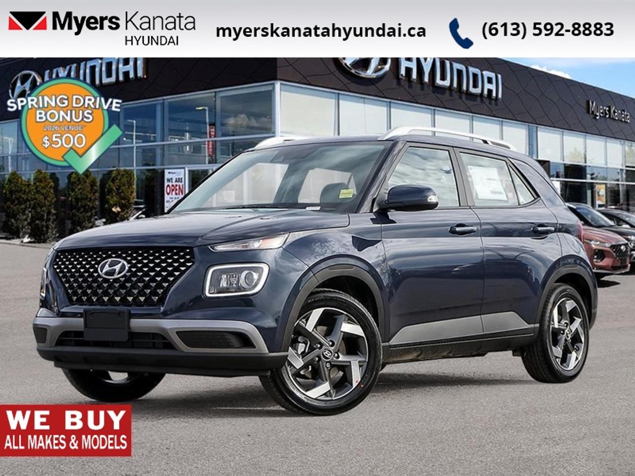 2026 Hyundai Venue Ultimate IVT  - Sunroof -  Heated Seats - $106.42 /Wk Photo0