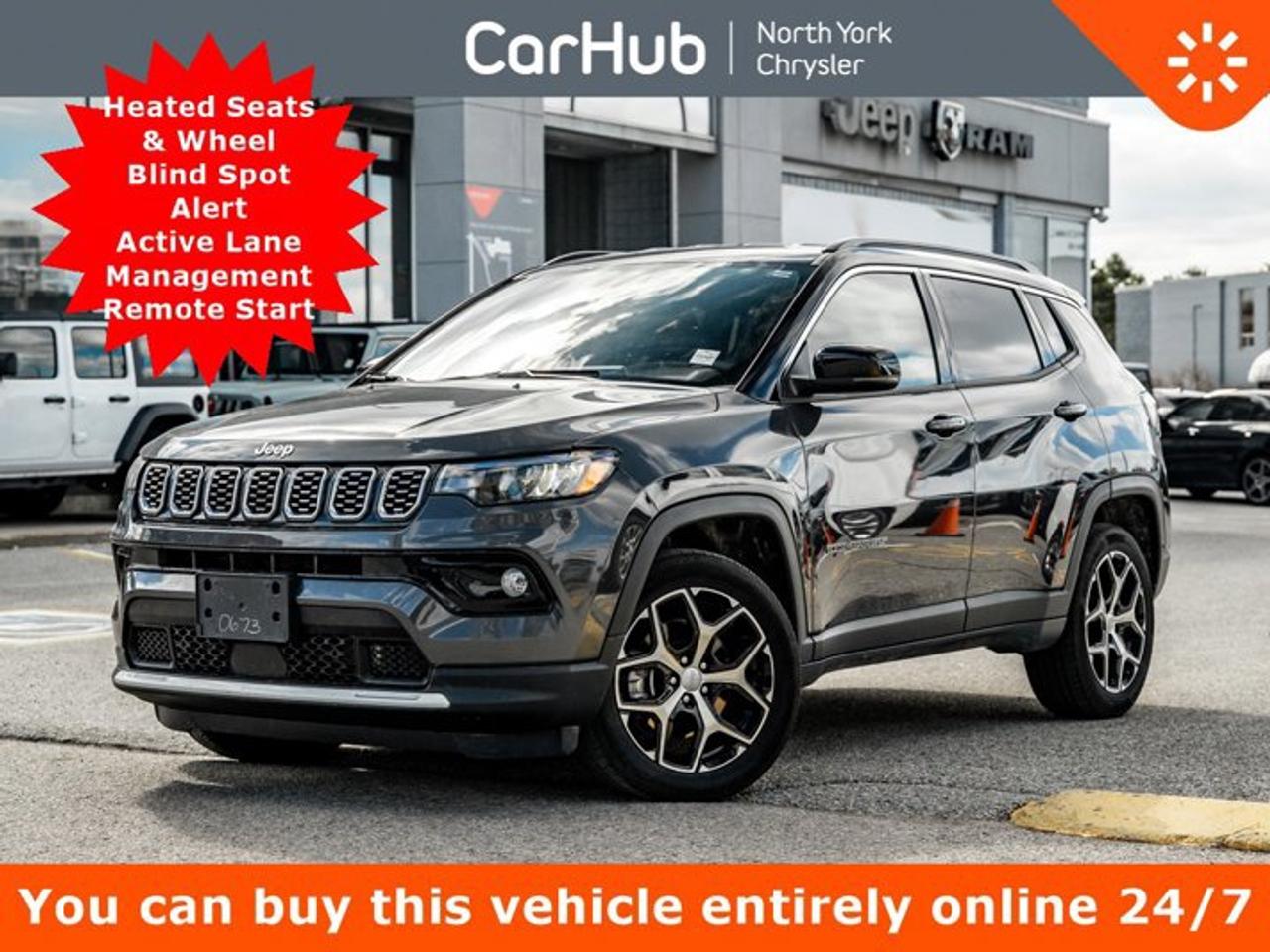 <p>This Jeep Compass delivers a Intercooled Turbo Regular Unleaded I-4 2.0 L/122 engine powering this Automatic transmission. WHEELS: 18 X 7 PAINTED DIAMOND CUT ALUMINUM (STD), TWO-TONE PAINT W/GLOSS BLACK ROOF, TRANSMISSION: 8-SPEED AUTOMATIC (STD).</p><p>This Jeep Compass Comes Equipped with These Options <br />QUICK ORDER PACKAGE 29G LIMITED -inc: Engine: 2.0L DOHC I-4 DI Turbo w/ESS, Transmission: 8-Speed Automatic , TIRES: 225/55R18 BSW AS (STD), ENGINE: 2.0L DOHC I-4 DI TURBO W/ESS (STD), BLACK, LEATHERETTE SEATS, BLACK, BALTIC GREY METALLIC, Vinyl Door Trim Insert, UConnect 5 w/Seek-Scan, Clock, Aux Audio Input Jack and Steering Wheel Controls, Transmission w/Driver Selectable Mode and Autostick Sequential Shift Control, Towing Equipment -inc: Trailer Sway Control.</p><p>Drive Happy with CarHub</p><p>*** All-inclusive, upfront prices -- no haggling, negotiations, pressure, or games</p><p>*** Purchase or lease a vehicle and receive a $1000 CarHub Rewards card for service.</p><p>*** Purchase this vehicle fully online on CarHub websites</p><p> </p><p>Transparency Statement<br />Online prices and payments are for finance purchases -- please note there is a $850 finance/lease fee. Cash purchases for used vehicles have a $2,350 surcharge (the finance price + $2,350), however cash purchases for new vehicles only have tax and licensing extra -- no surcharge. NEW vehicles priced at over $100,000 including add-ons or accessories are subject to the additional federal luxury tax. While every effort is taken to avoid errors, technical or human error can occur, so please confirm vehicle features, options, materials, and other specs with your CarHub representative. This can easily be done by calling us or by visiting us at the dealership. CarHub used vehicles come standard with 1 key. If we receive more than one key from the previous owner, we include them with the vehicle. Additional keys may be purchased at the time of sale. Ask your Product Advisor for more details. Payments are only estimates derived from a standard term/rate on approved credit. Terms, rates and payments may vary. Prices, rates and payments are subject to change without notice. Please see our website for more details.</p>