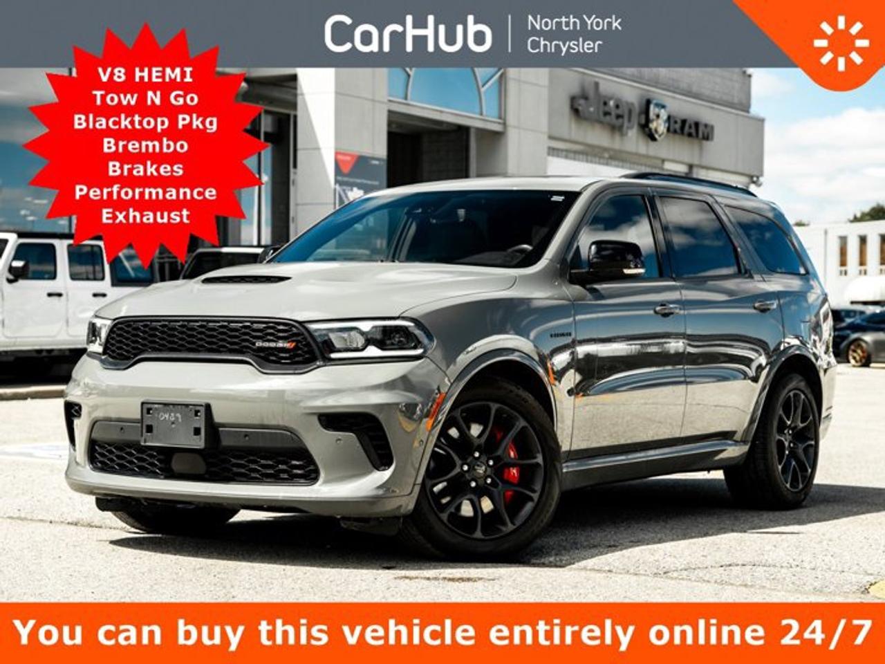 Used 2024 Dodge Durango R/T Plus V8 Tow N Go Blacktop Pkg Brembo Brakes Performance Exhaust for sale in Thornhill, ON