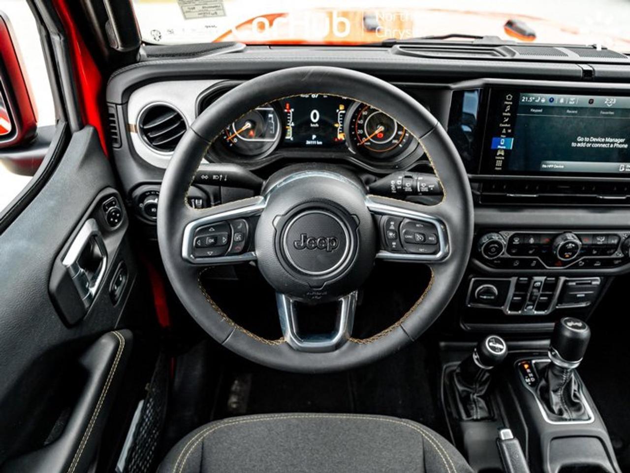 2024 Jeep Wrangler Sahara Skyroof Technology Group Safety Group 12.3 Screen Photo