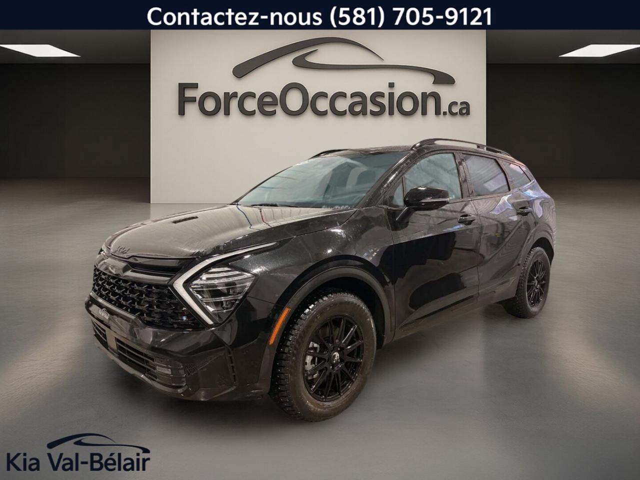 Used 2025 Kia Sportage X-LINE LIMITED * AWD * CUIR * GPS * TOIT * HARMAN KARDON * for sale in Québec, QC