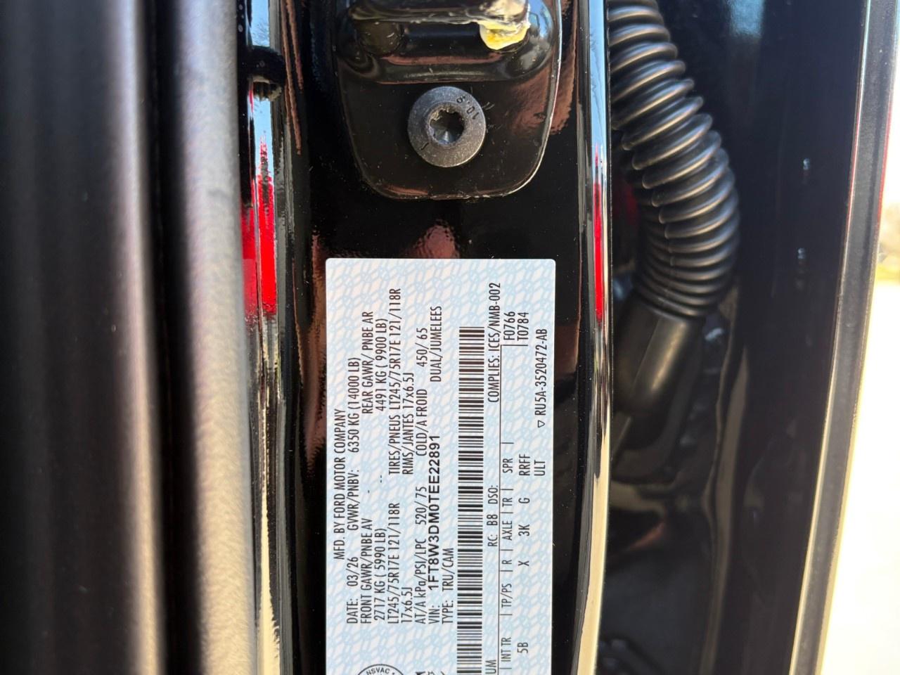 2026 Ford F-350 Super Duty DRW LARIAT 4WD CREW CAB 8' BOX Photo