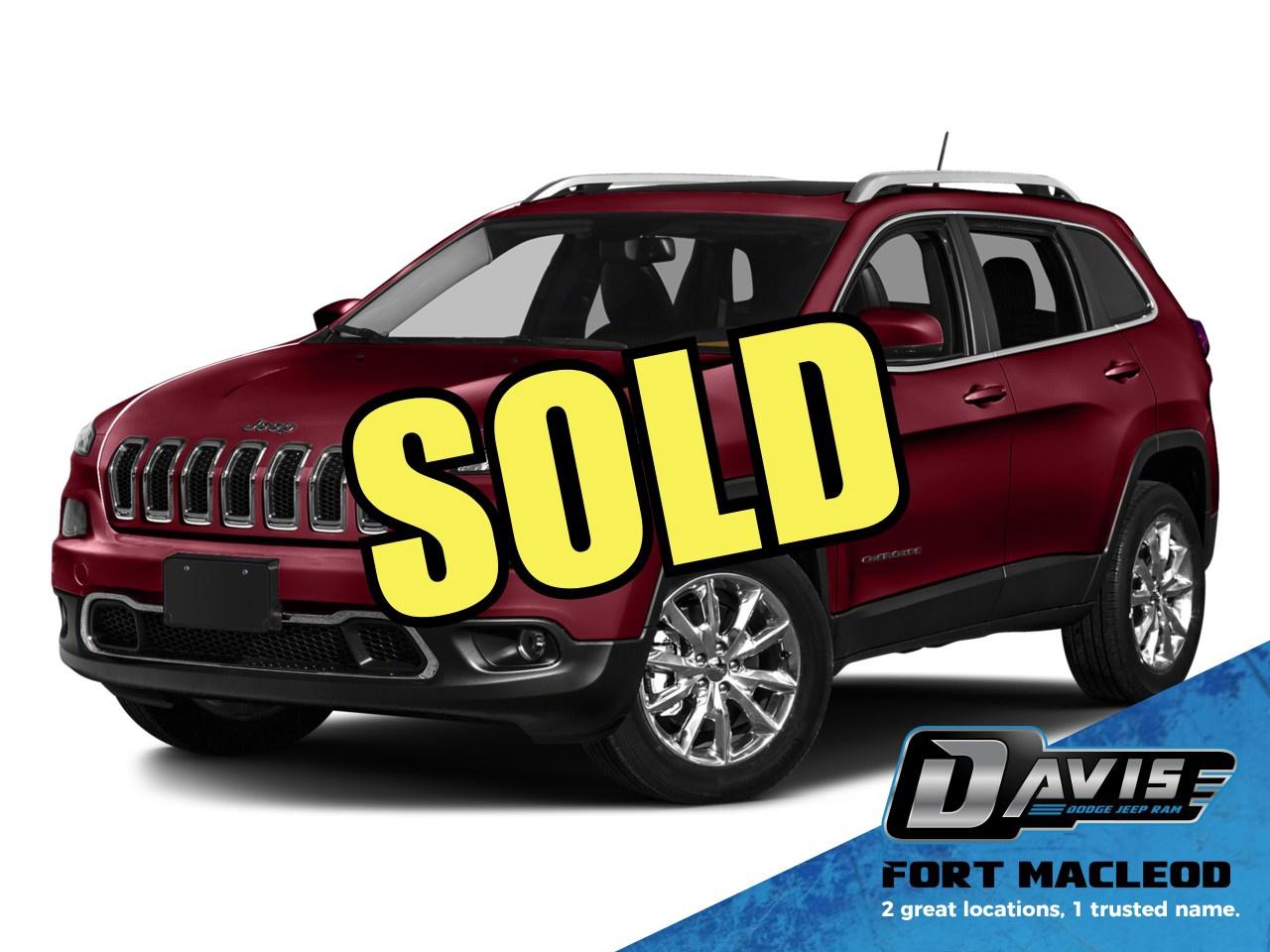 Used 2017 Jeep Cherokee 4WD 4Dr Limited for sale in Fort Macleod, AB