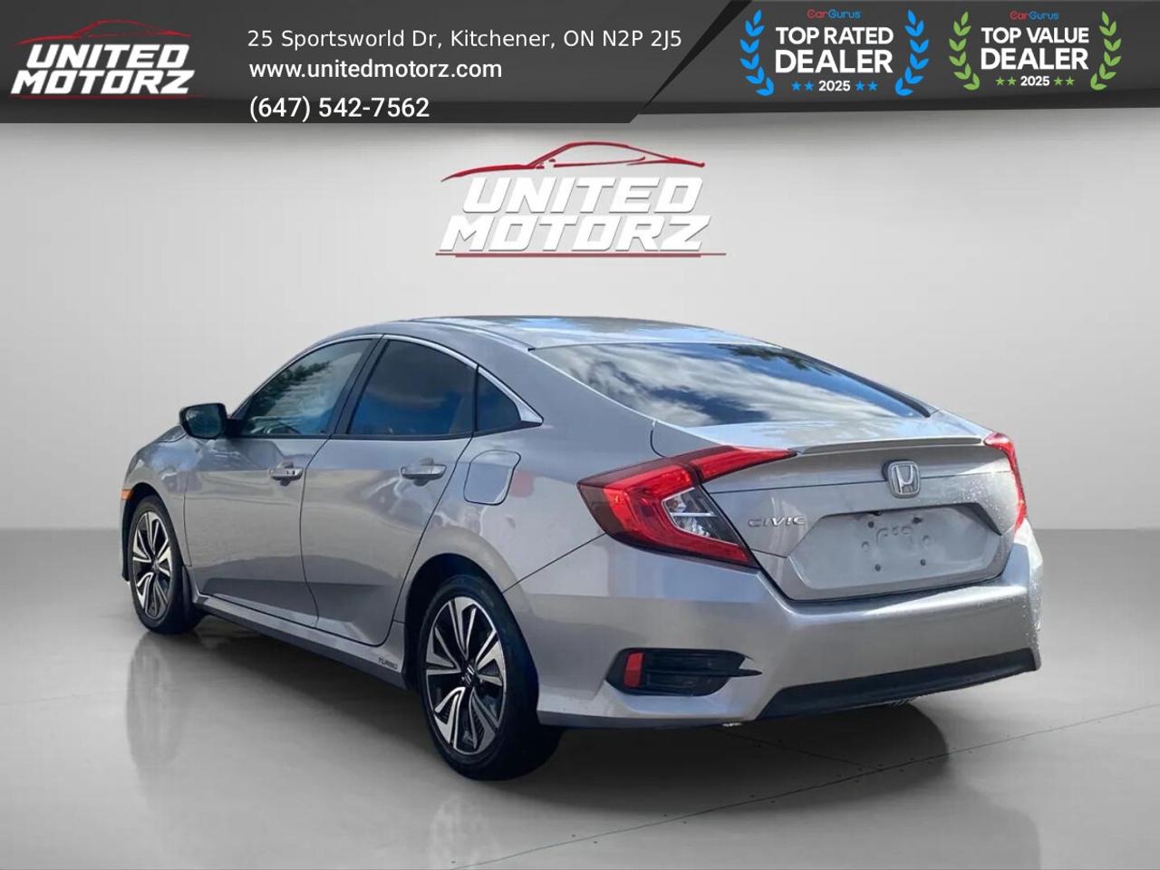 2016 Honda Civic EX-T Honda Sensing Pkg.~SAFETY CERTIFIED~19 Servic Photo