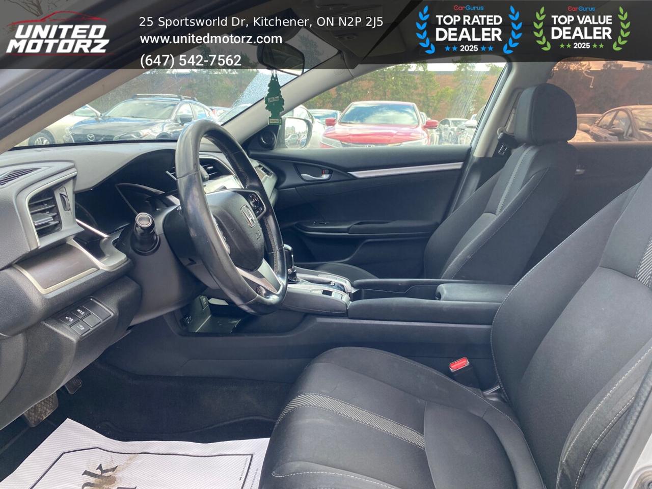 2016 Honda Civic EX-T Honda Sensing Pkg.~SAFETY CERTIFIED~19 Servic Photo