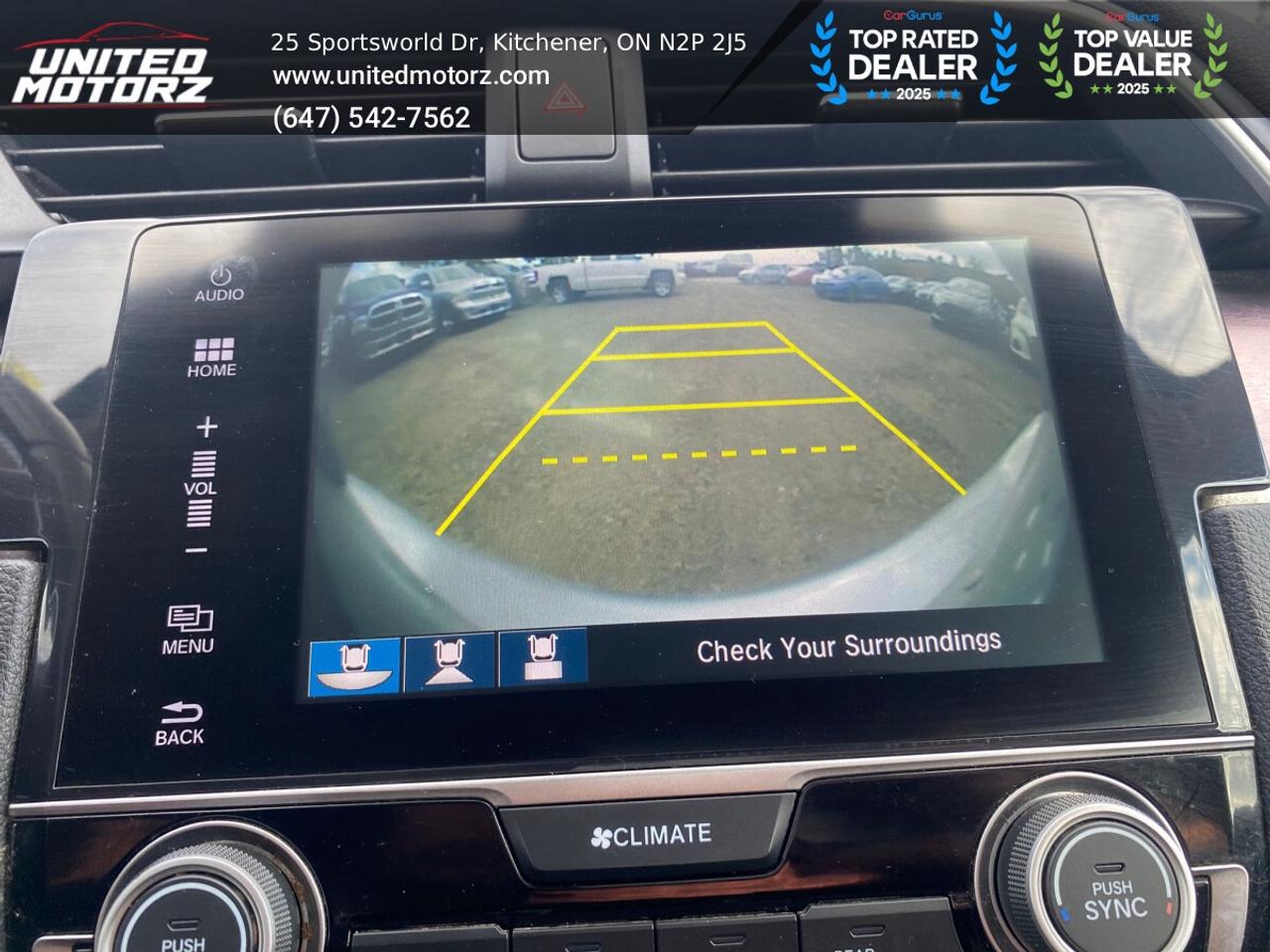 2016 Honda Civic EX-T Honda Sensing Pkg.~SAFETY CERTIFIED~19 Servic Photo