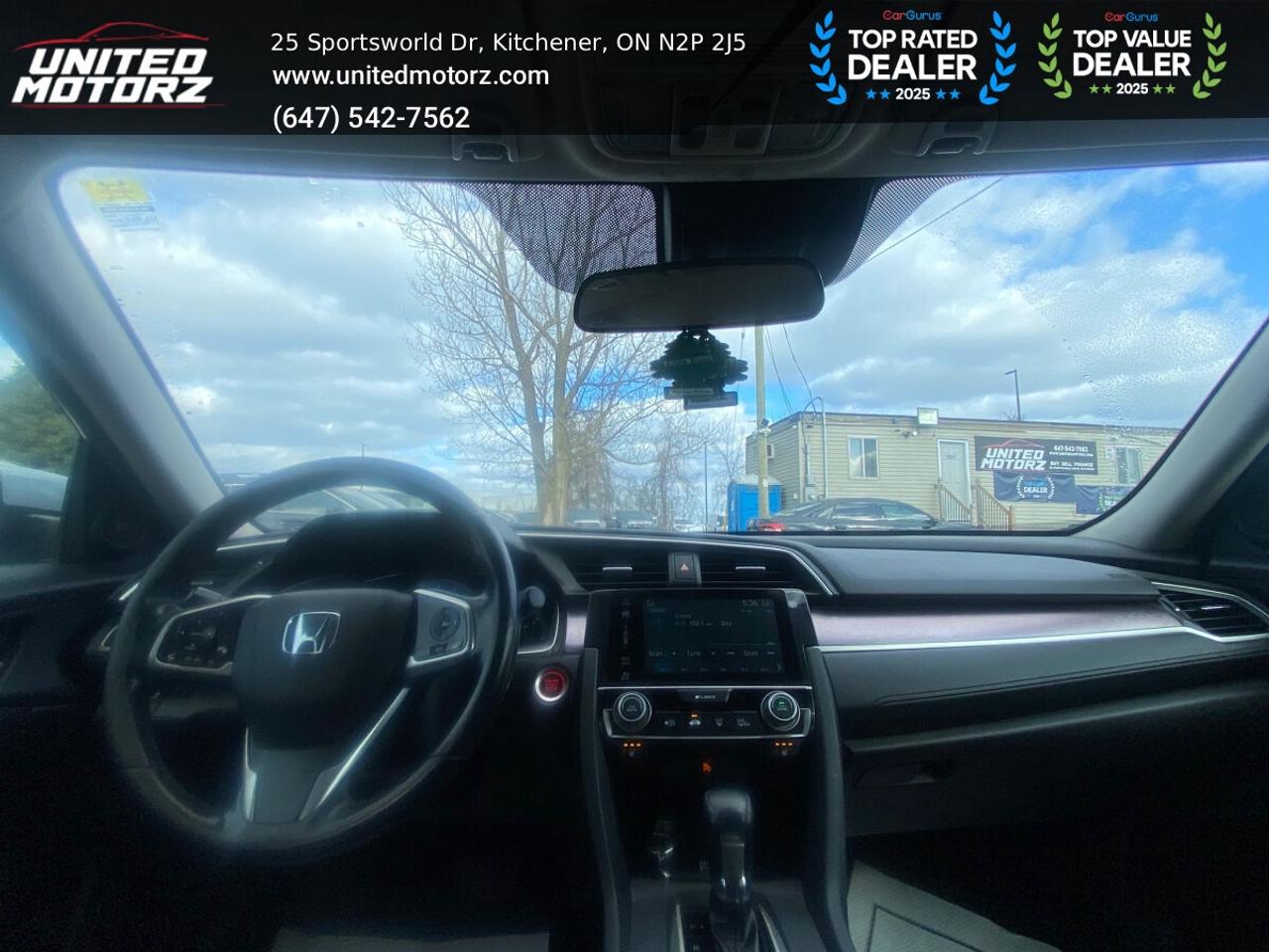 2016 Honda Civic EX-T Honda Sensing Pkg.~SAFETY CERTIFIED~19 Servic Photo