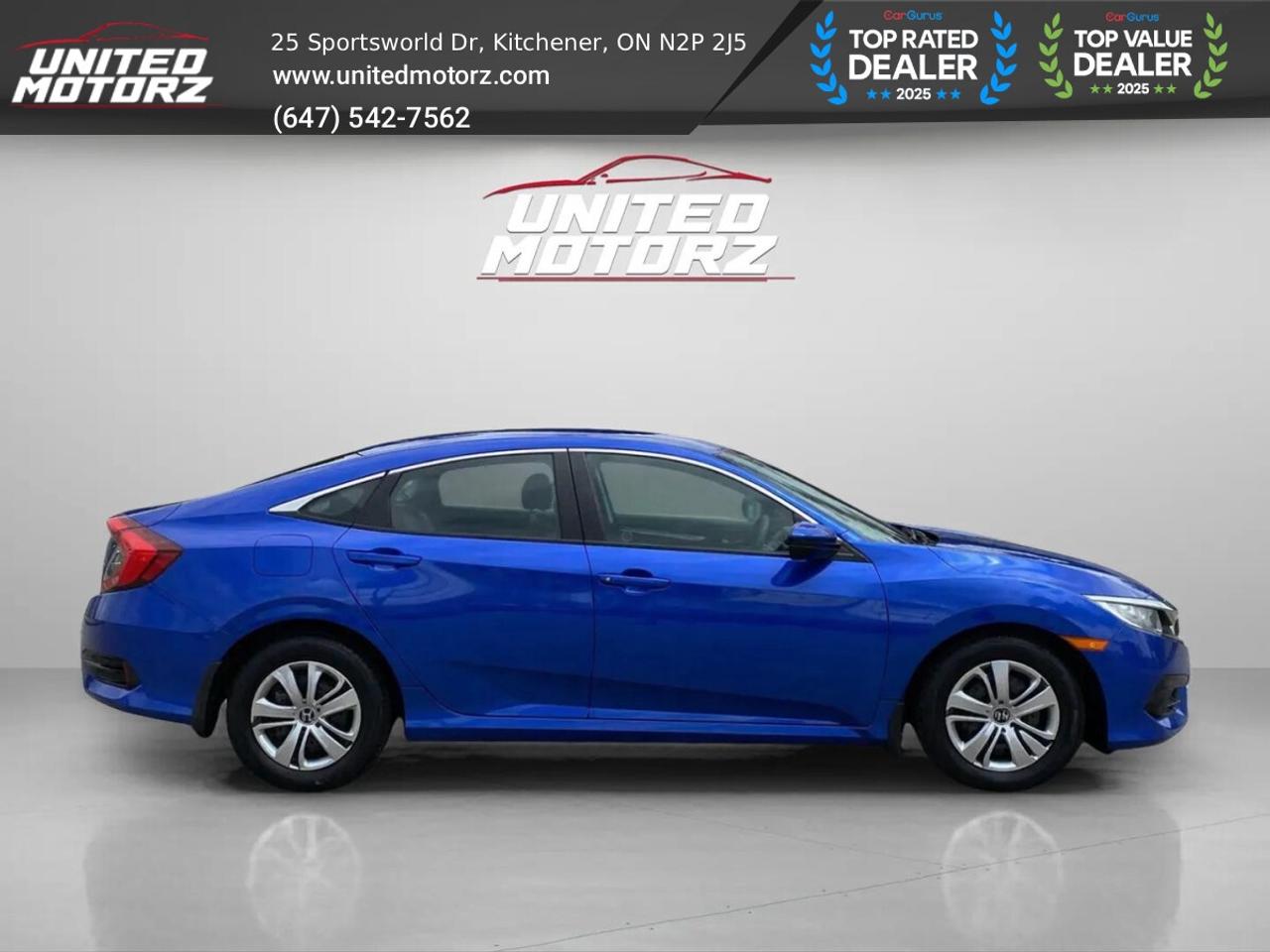 2016 Honda Civic LX~SAFETY CERTIFIED~NO ACCIDENST~23 Service Record Photo