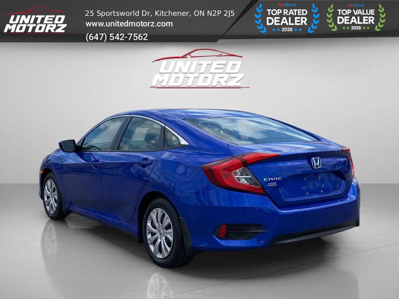 2016 Honda Civic LX~SAFETY CERTIFIED~NO ACCIDENST~23 Service Record Photo