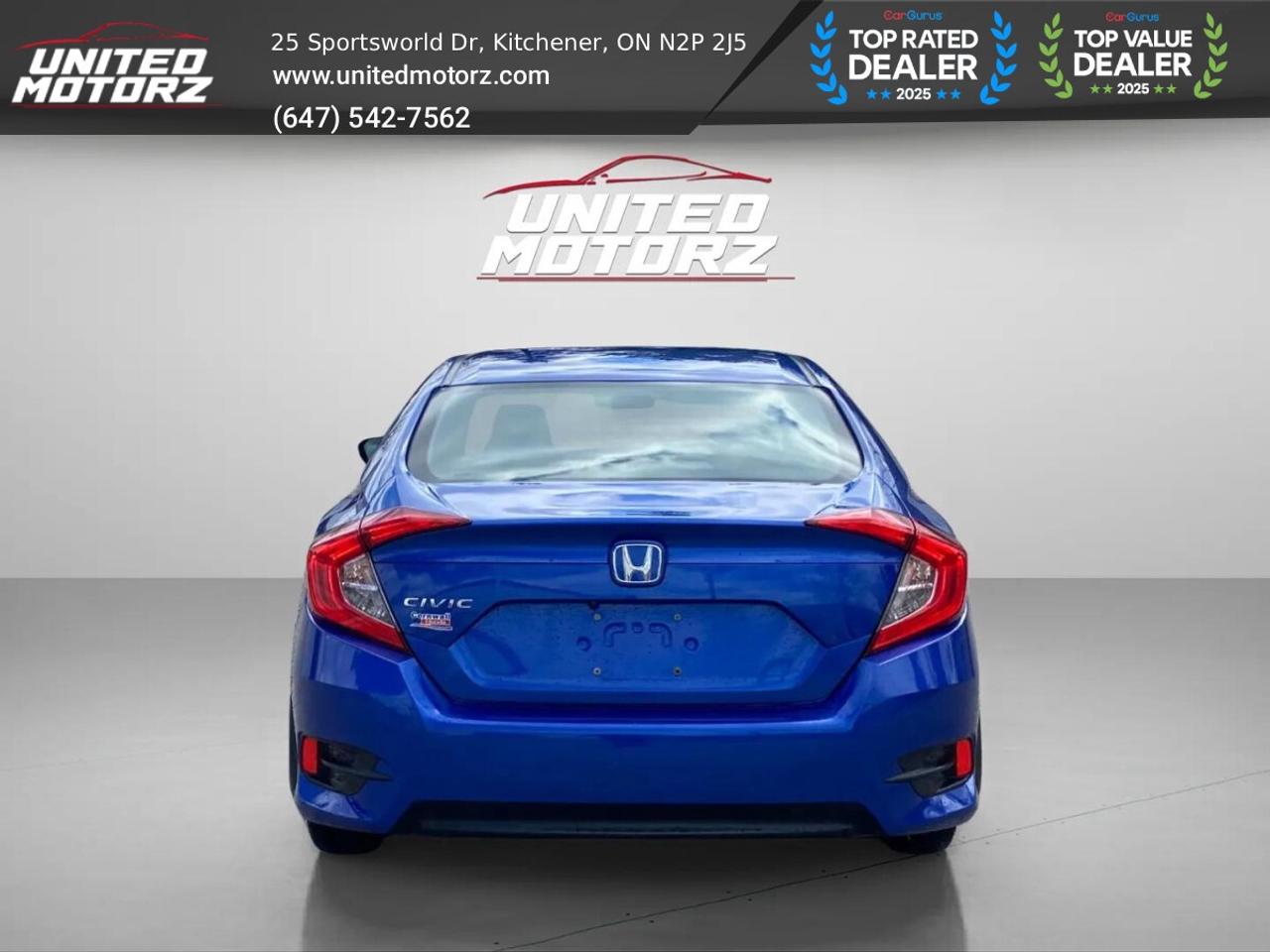2016 Honda Civic LX~SAFETY CERTIFIED~NO ACCIDENST~23 Service Record Photo