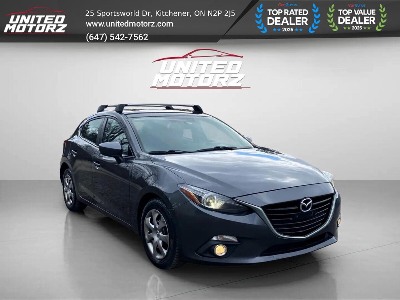 2015 Mazda MAZDA3 GT Man~SAFETY CERTIFIED~ Photo2