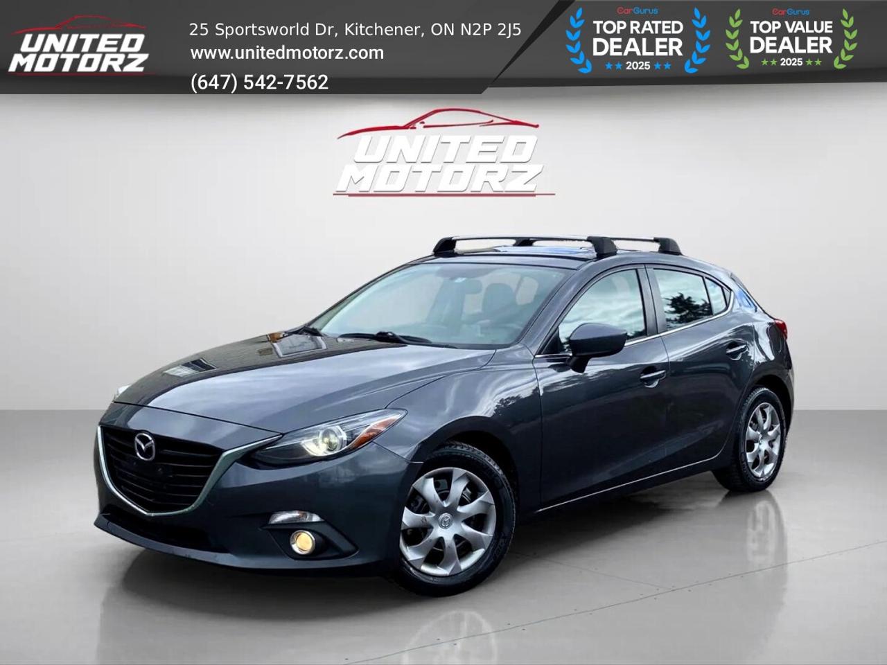 2015 Mazda MAZDA3 GT Man~SAFETY CERTIFIED~ Photo0