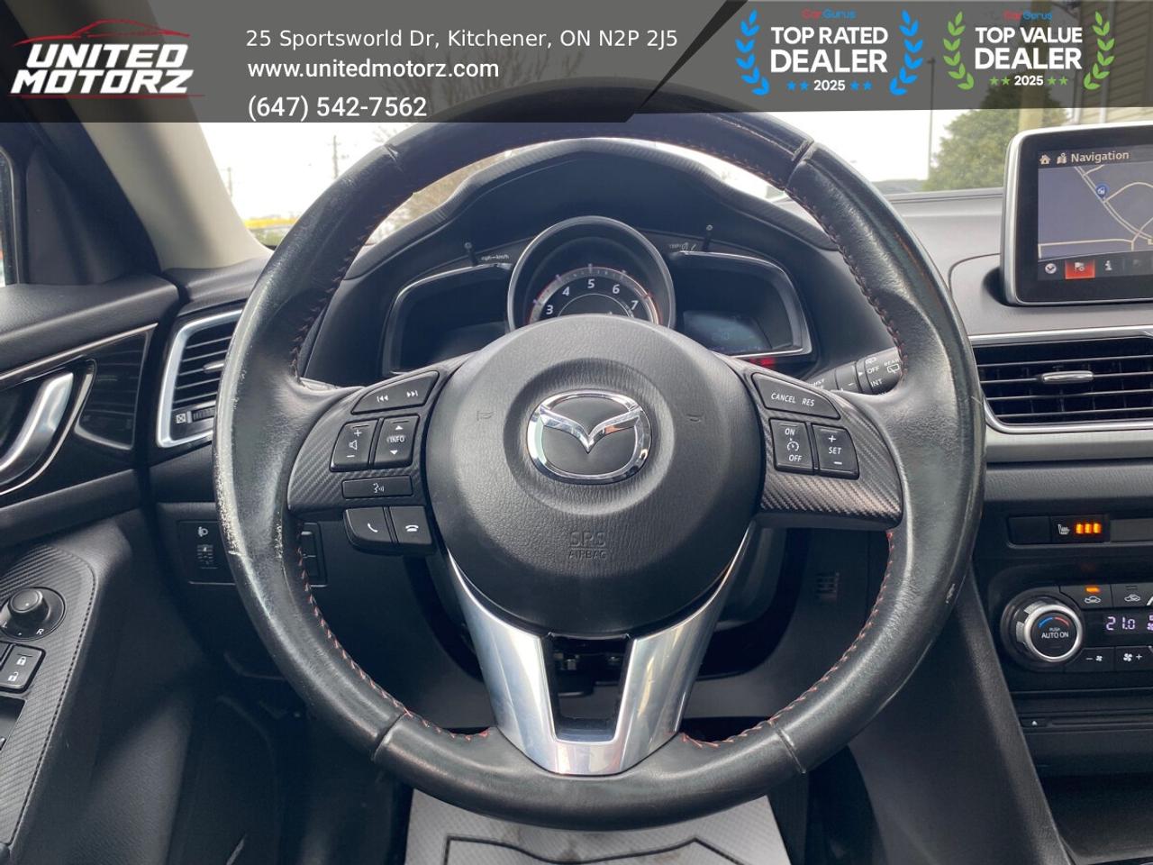 2015 Mazda MAZDA3 GT Man~SAFETY CERTIFIED~ Photo