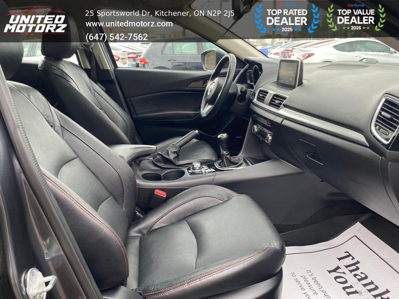 2015 Mazda MAZDA3 GT Man~SAFETY CERTIFIED~ Photo