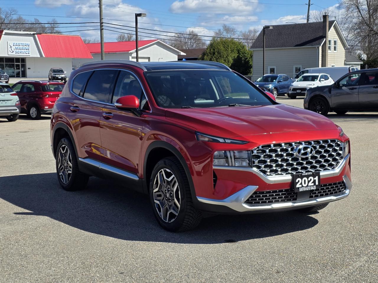2021 Hyundai Santa Fe Hybrid Limited Photo2