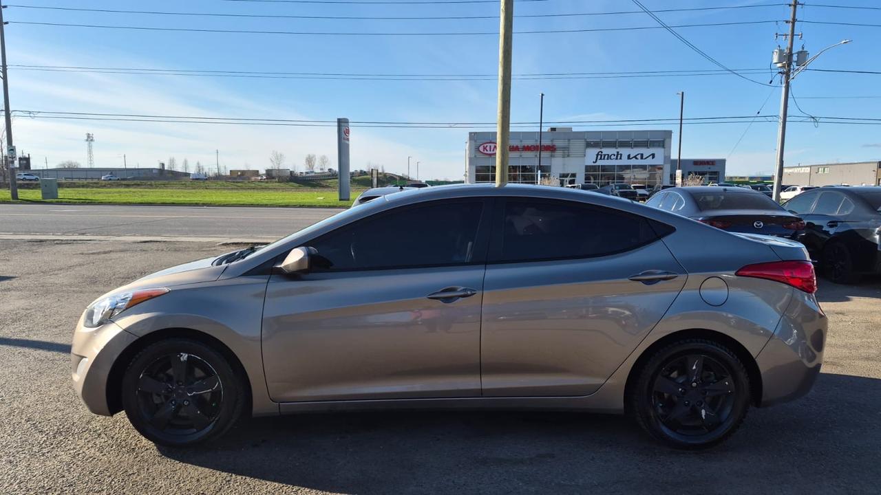 2013 Hyundai Elantra GLS, AUTO, NO ACCIDENTS, 174KMS, ALLOYS, CERT Photo